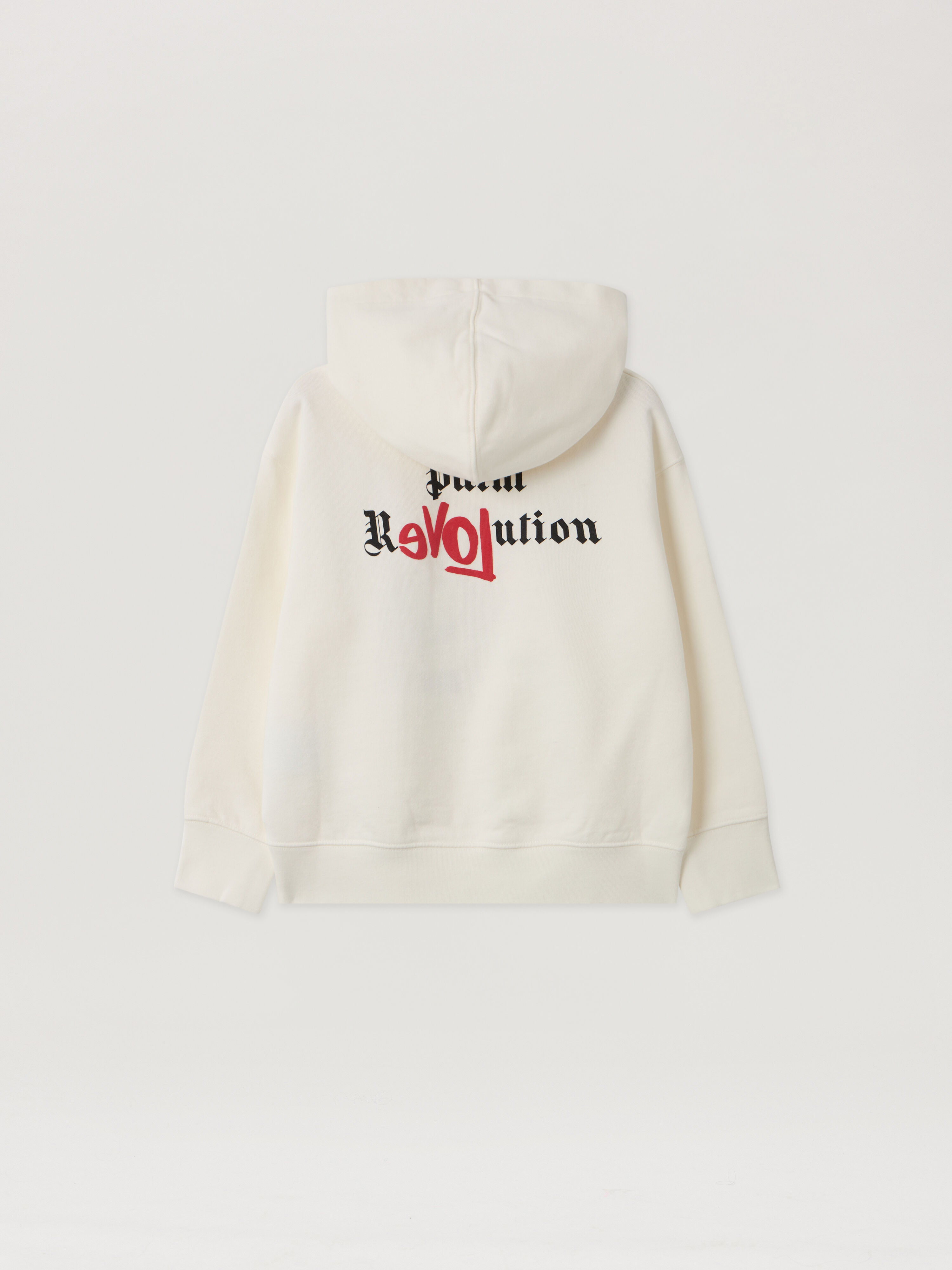 Flag Graphic Hoodie PALM ANGELS Flag Graphic Hoodie OFF WHITE - RED PBBB012F25FLE004