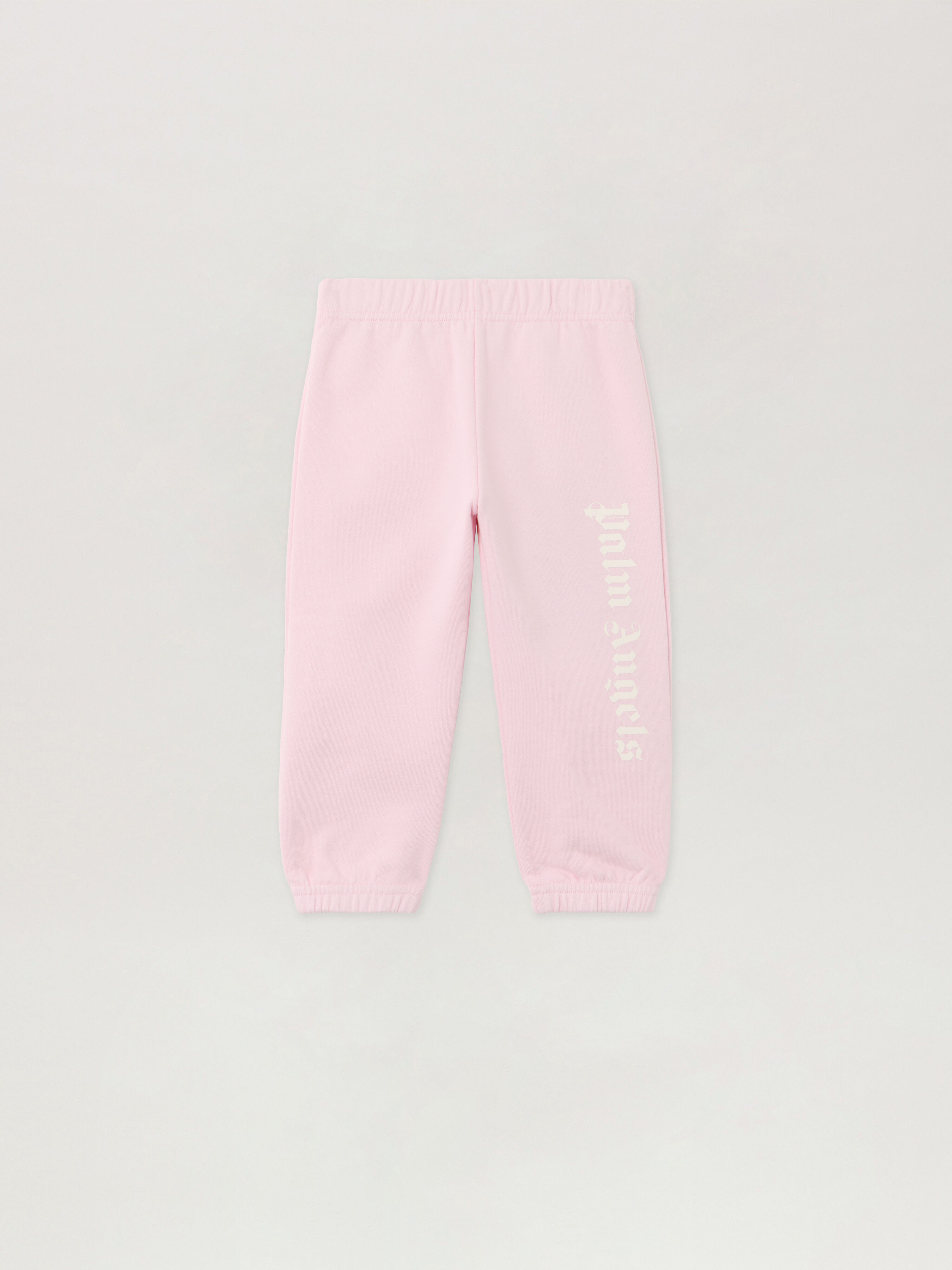 PALM ANGELS Overlogo Sweatpants SOFT PINK - OFF WHITE PGXD002F25FLE001
