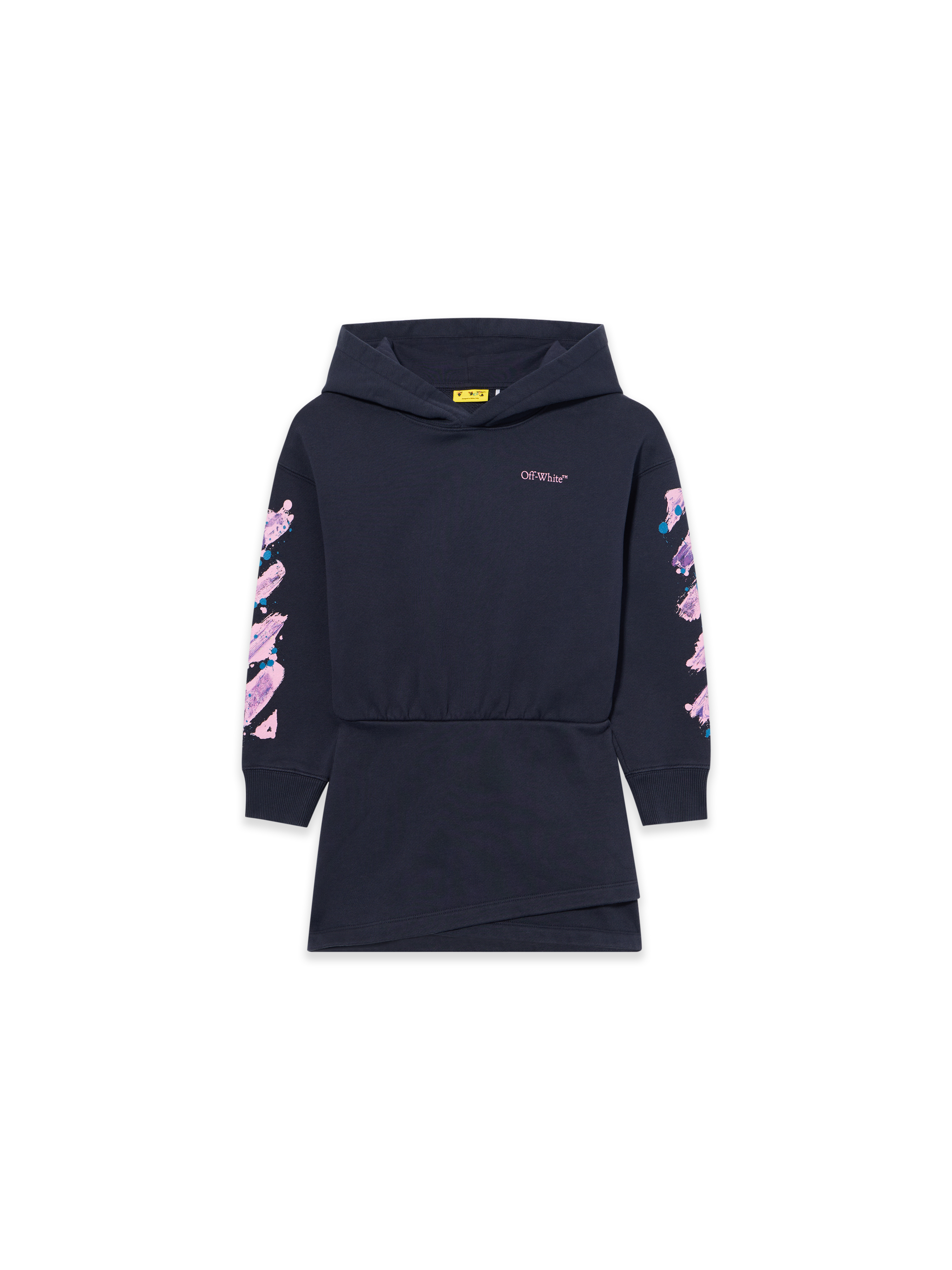  Off White Diag Splat Hoodie Dress - Kids Mädchen Kleidung Seaborne 4 