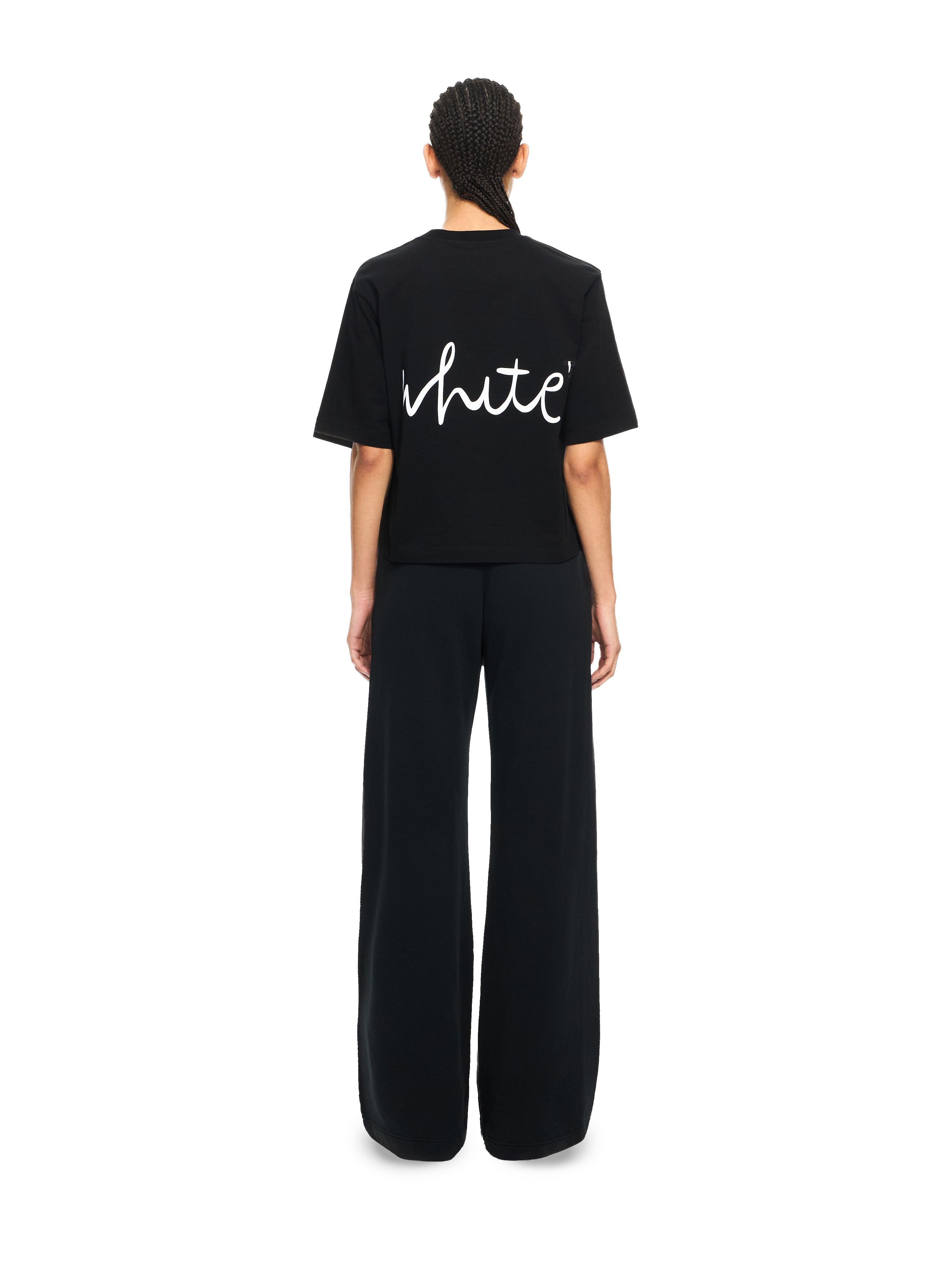 Off-white Black '' Shared Logo Boxy T-shirt In Multi