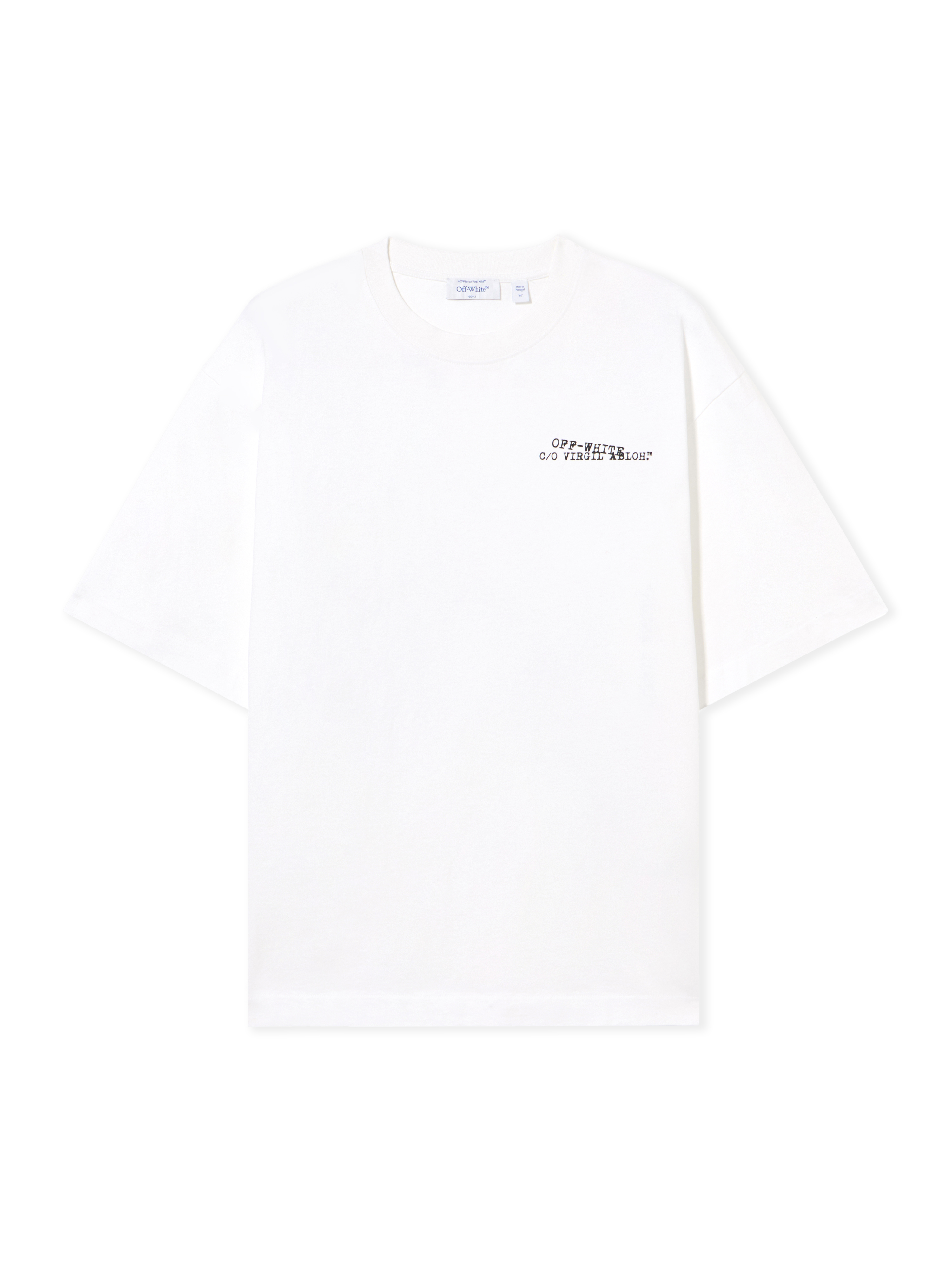 Off-White Type Arrow Skate T-Shirt - Man T-Shirts White L - Immagine 3