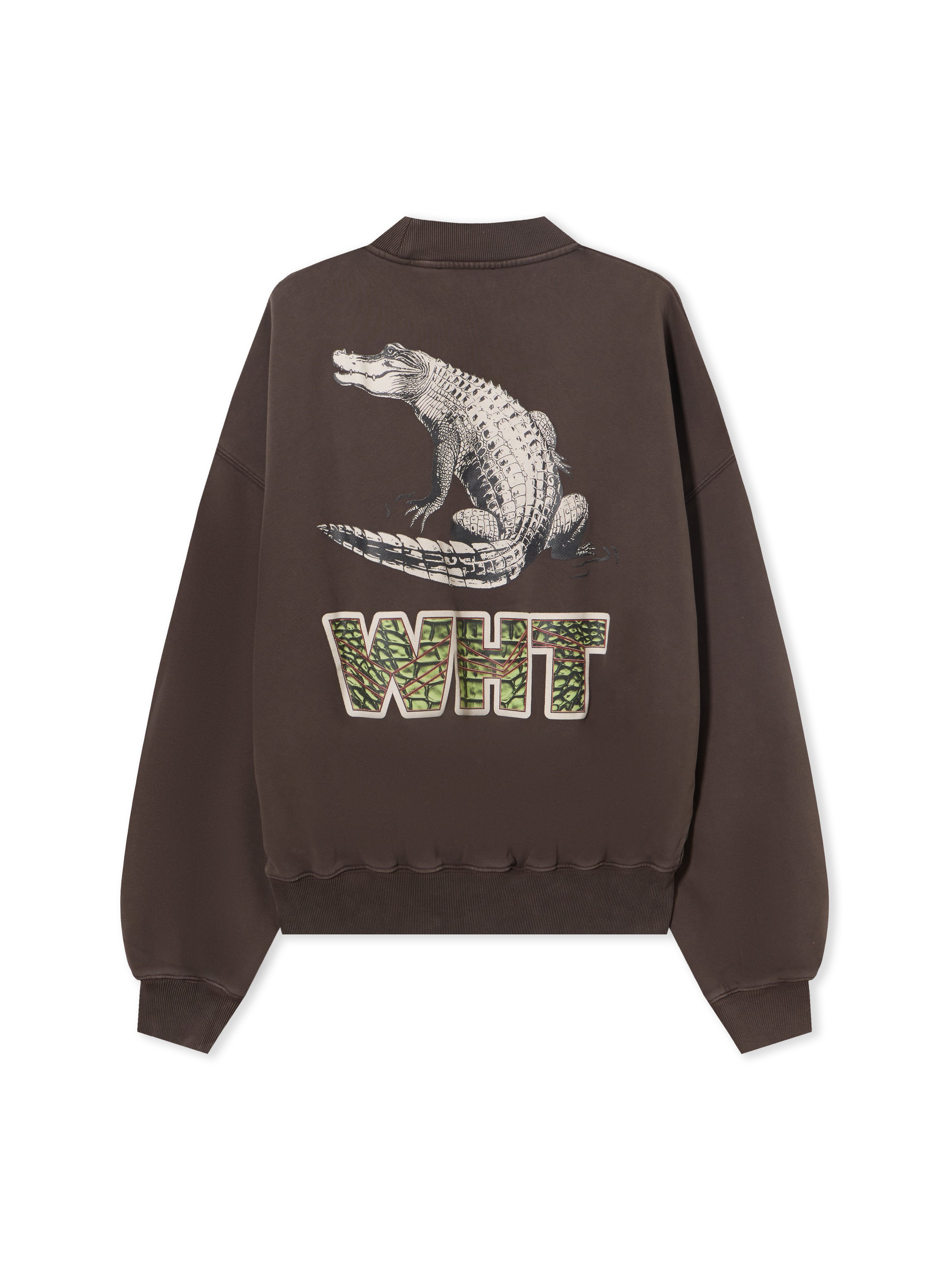 Off-white Wht Croco Sweatshirt