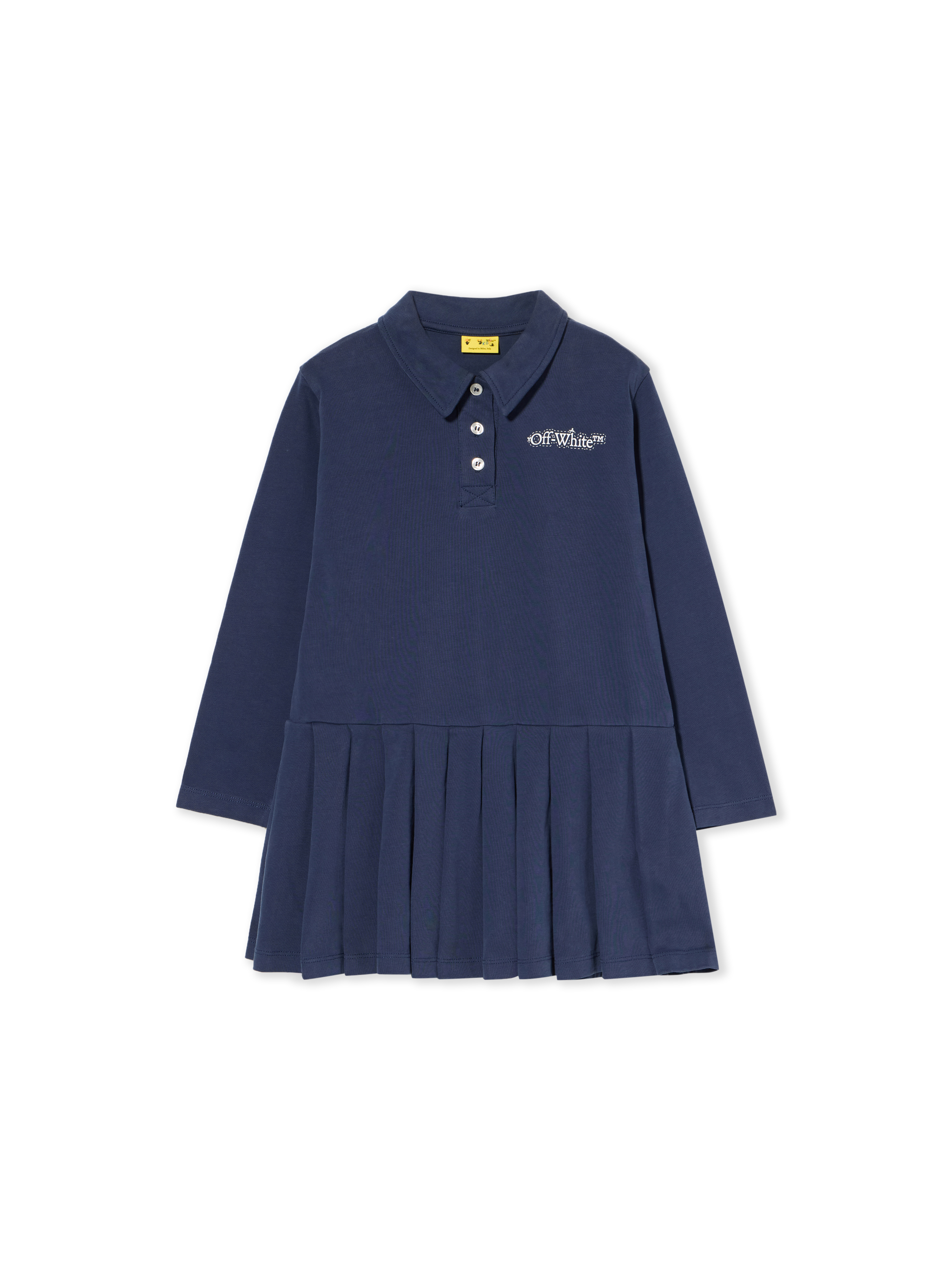Off-White Arrow Dotline Polo Dress