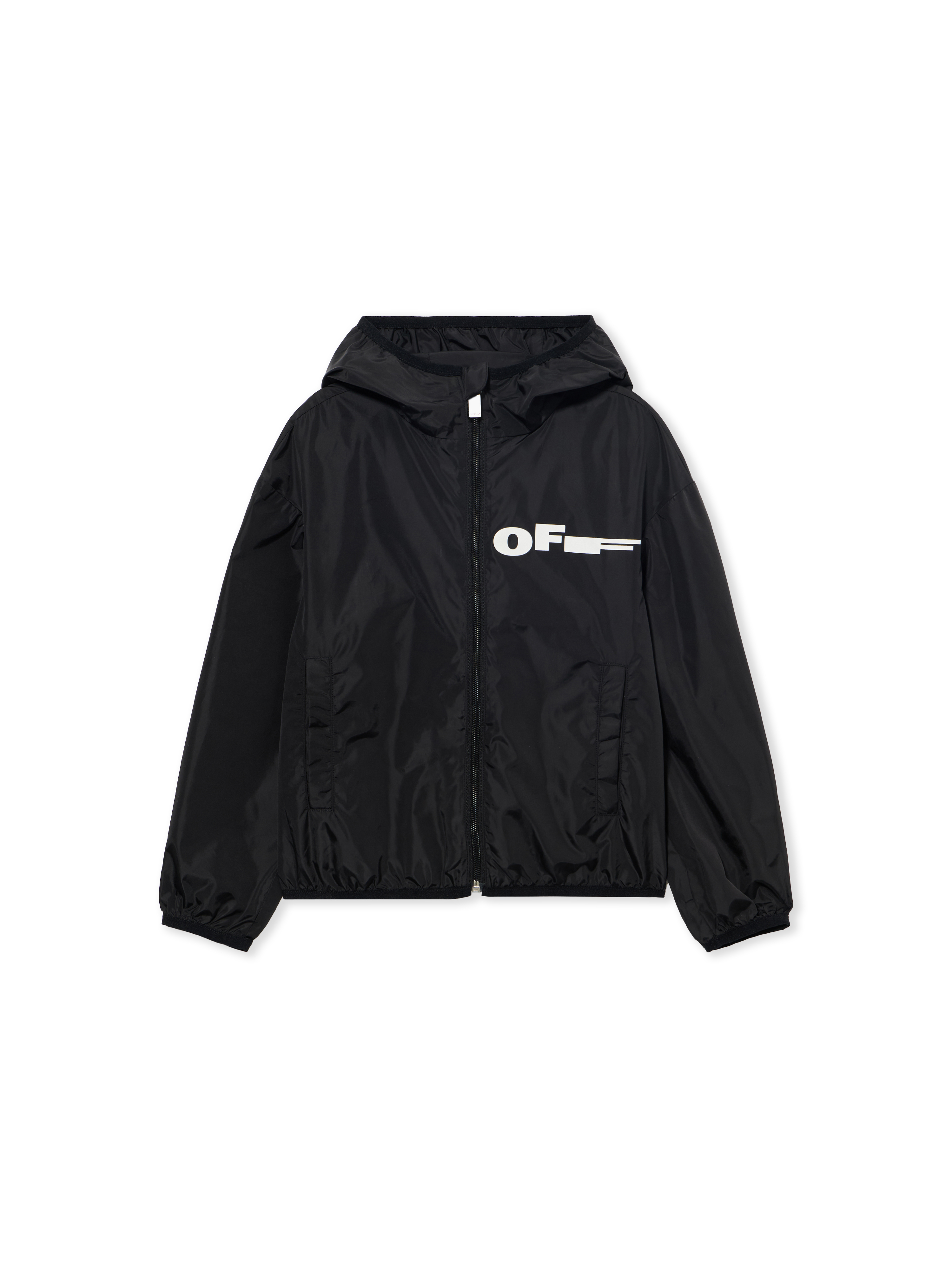 Off-white Type Windbreaker In Black