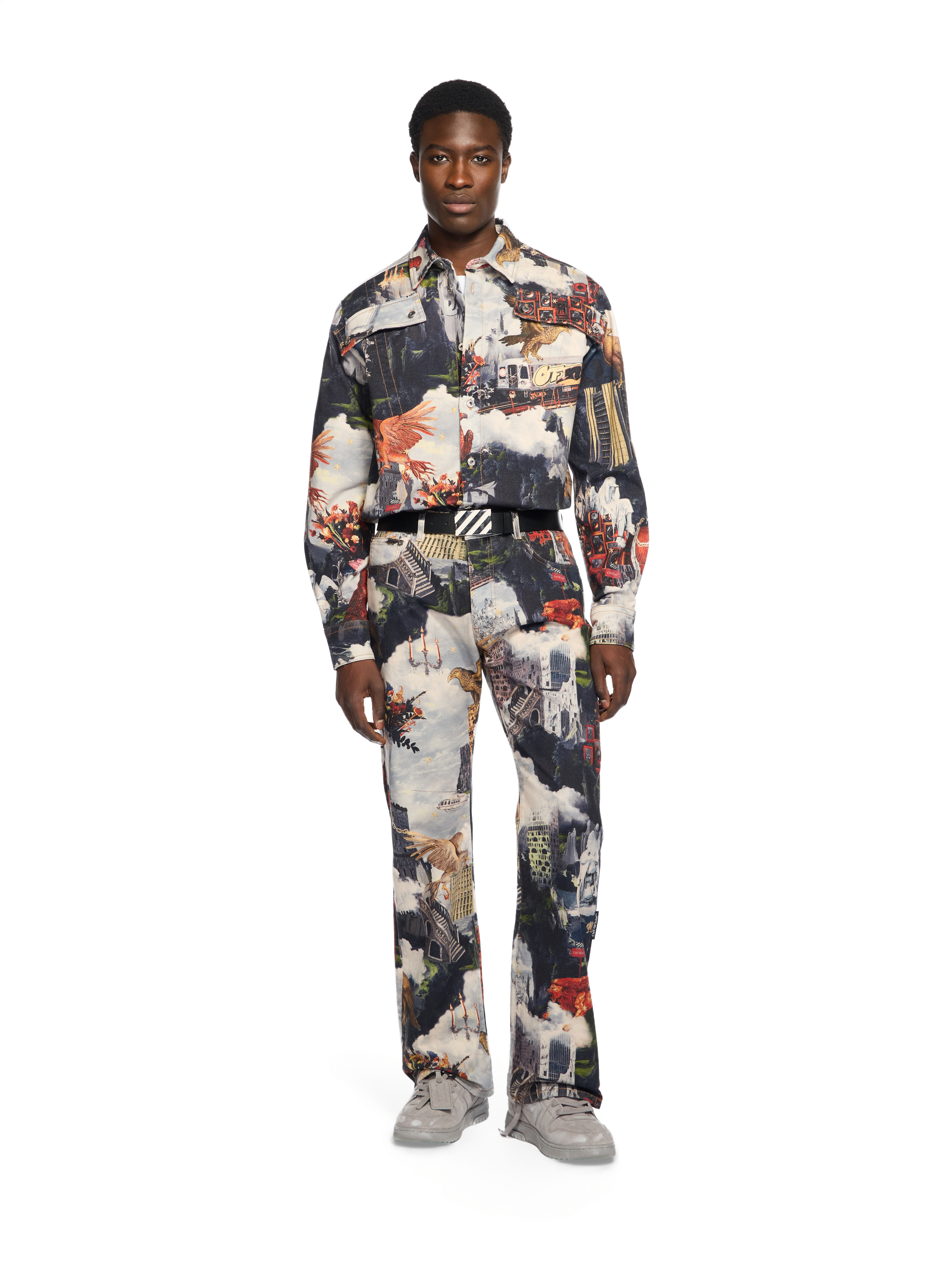 Off-White World Paint Relax Jeans