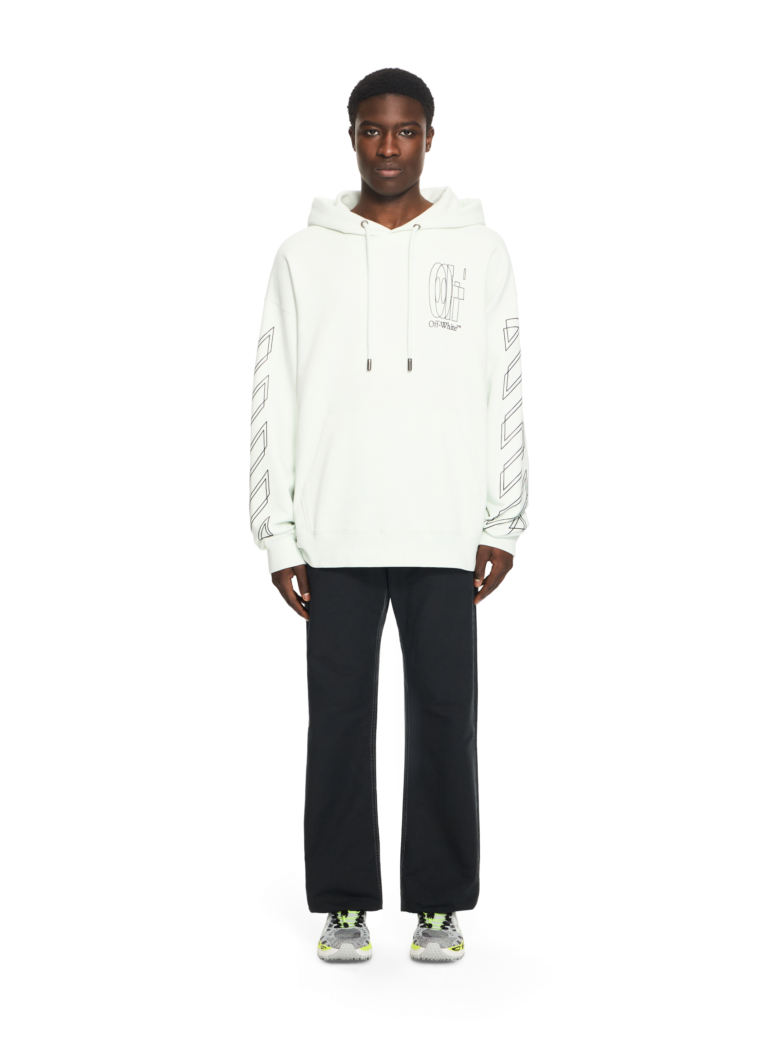 Off-White Outline Double Arrow Skate Hoodie