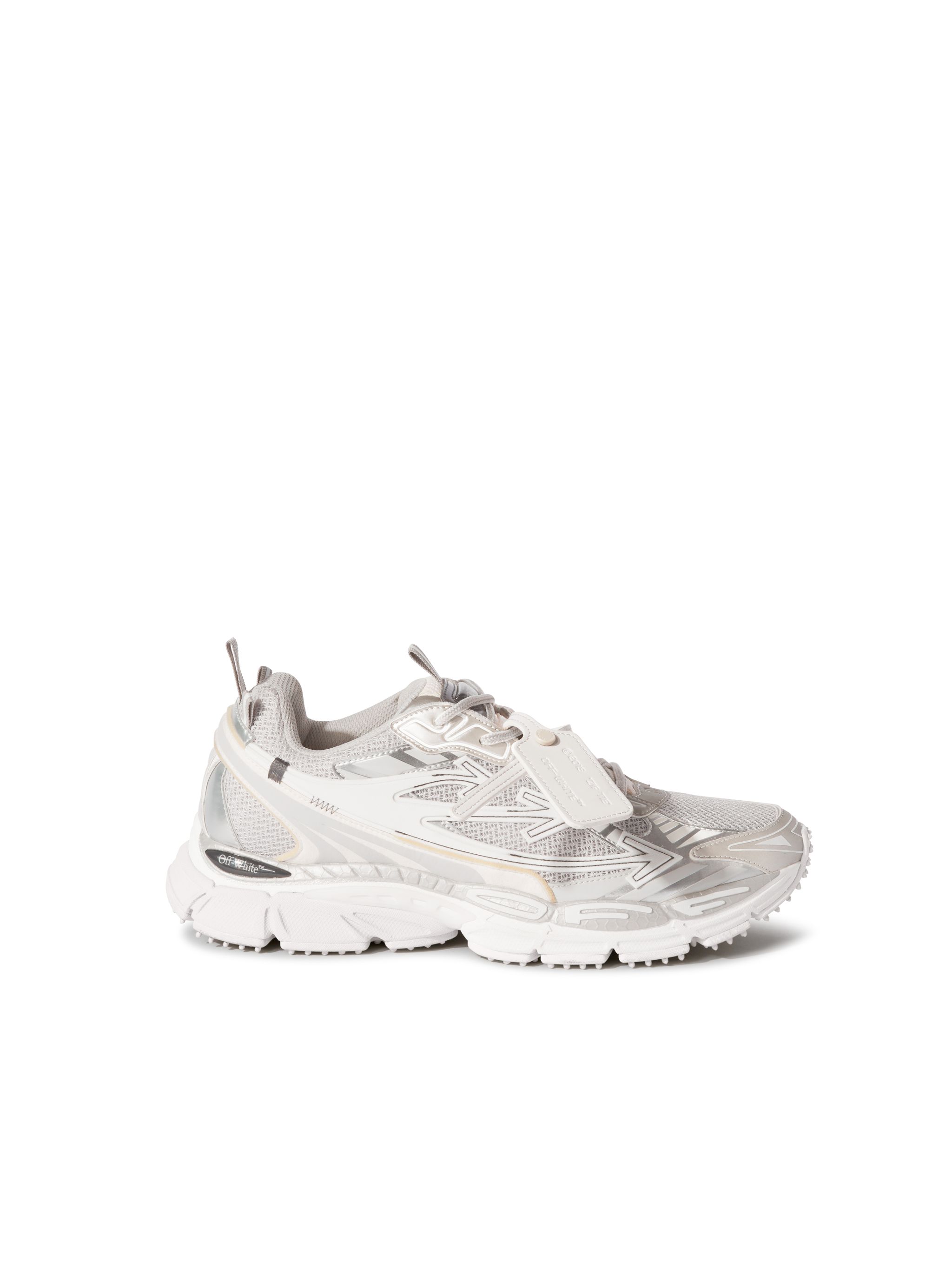 Off-white Be Right Back Mesh Sneakers Pull Tabs In White