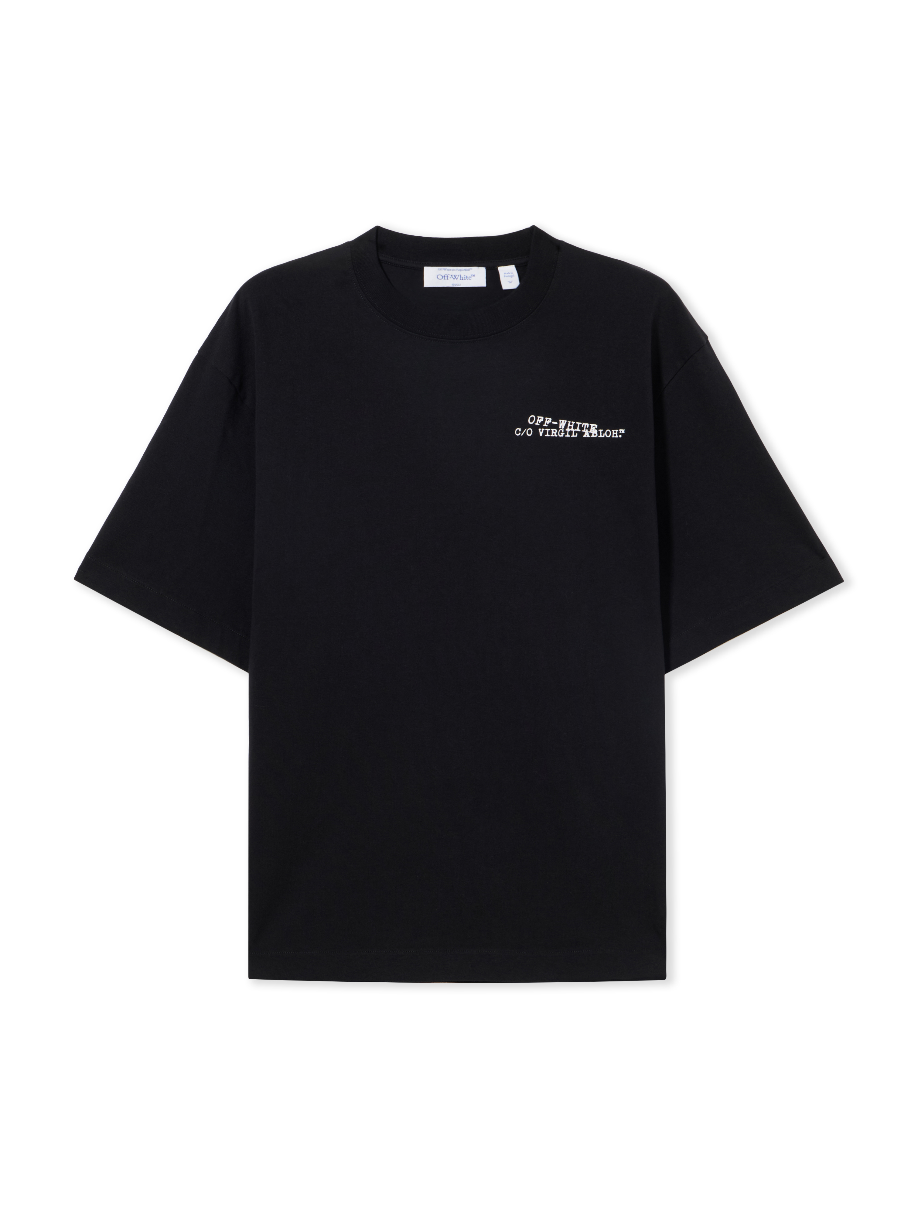 OFF WHITE Type Arrow Skate T-shirt - Male T-shirts Black S