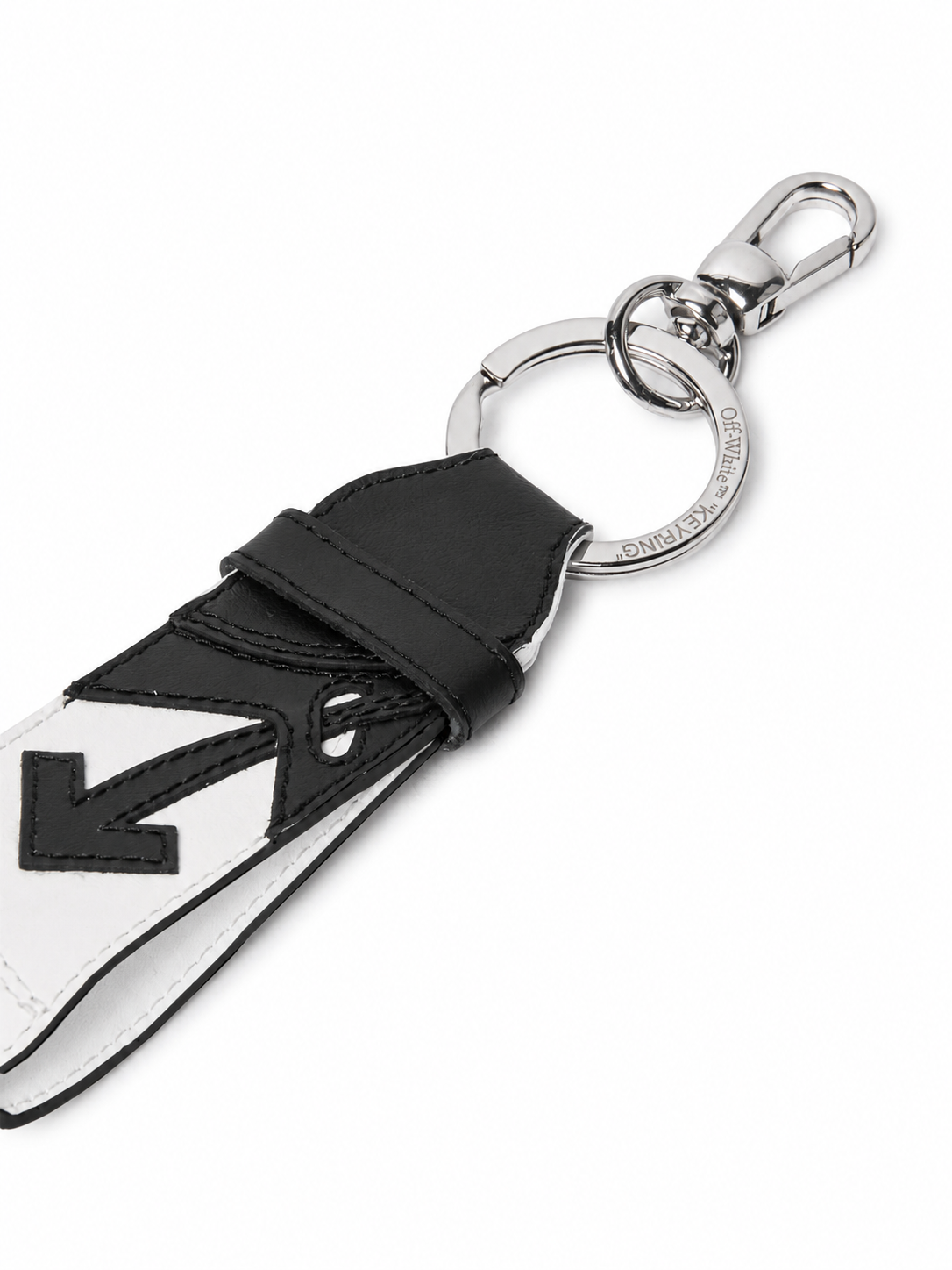  Off White Out Of Office Key Holder - Male Taschen Black - White O/s 