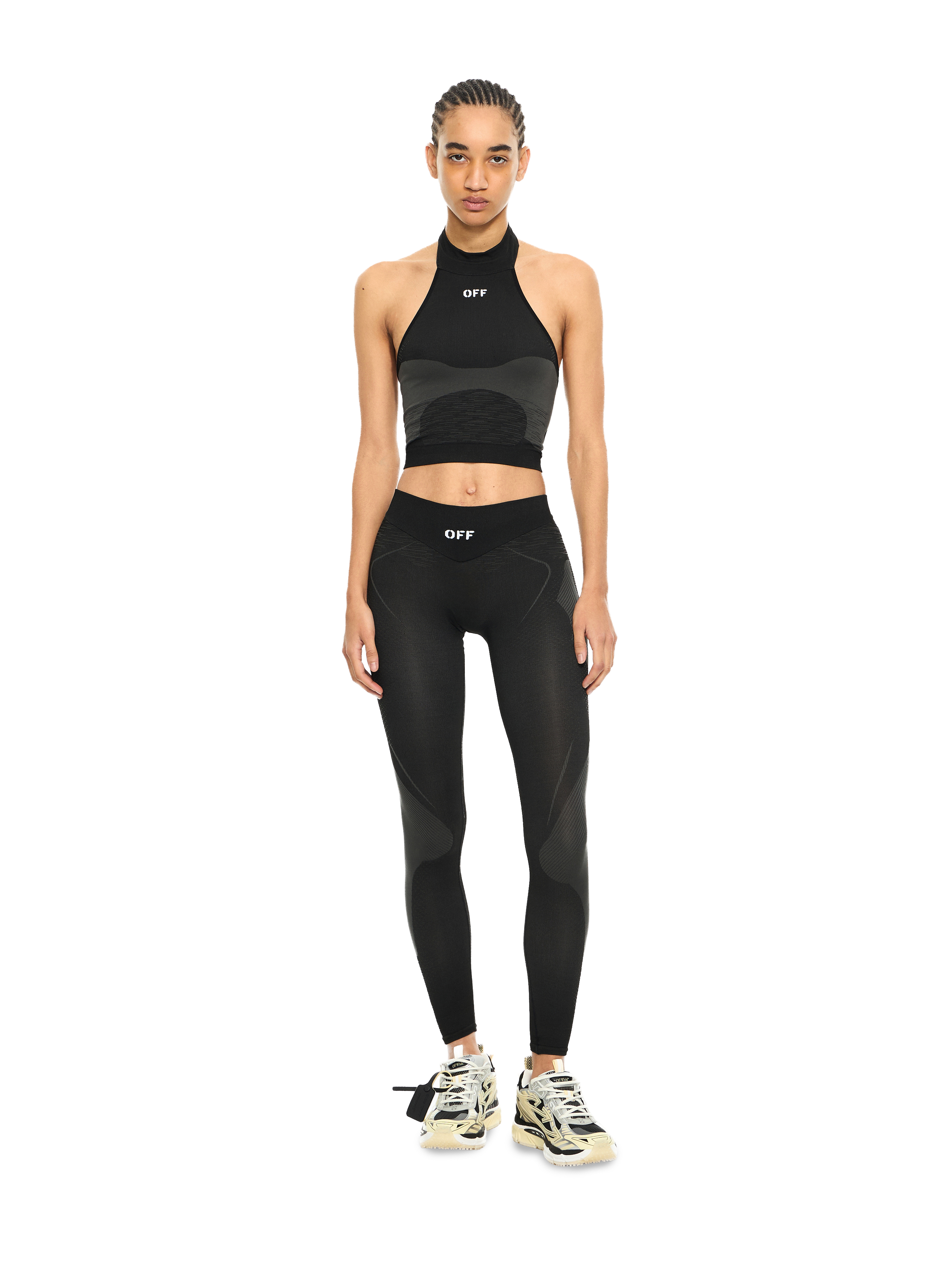 Off-white Racing Seamless Tank Top In Multi