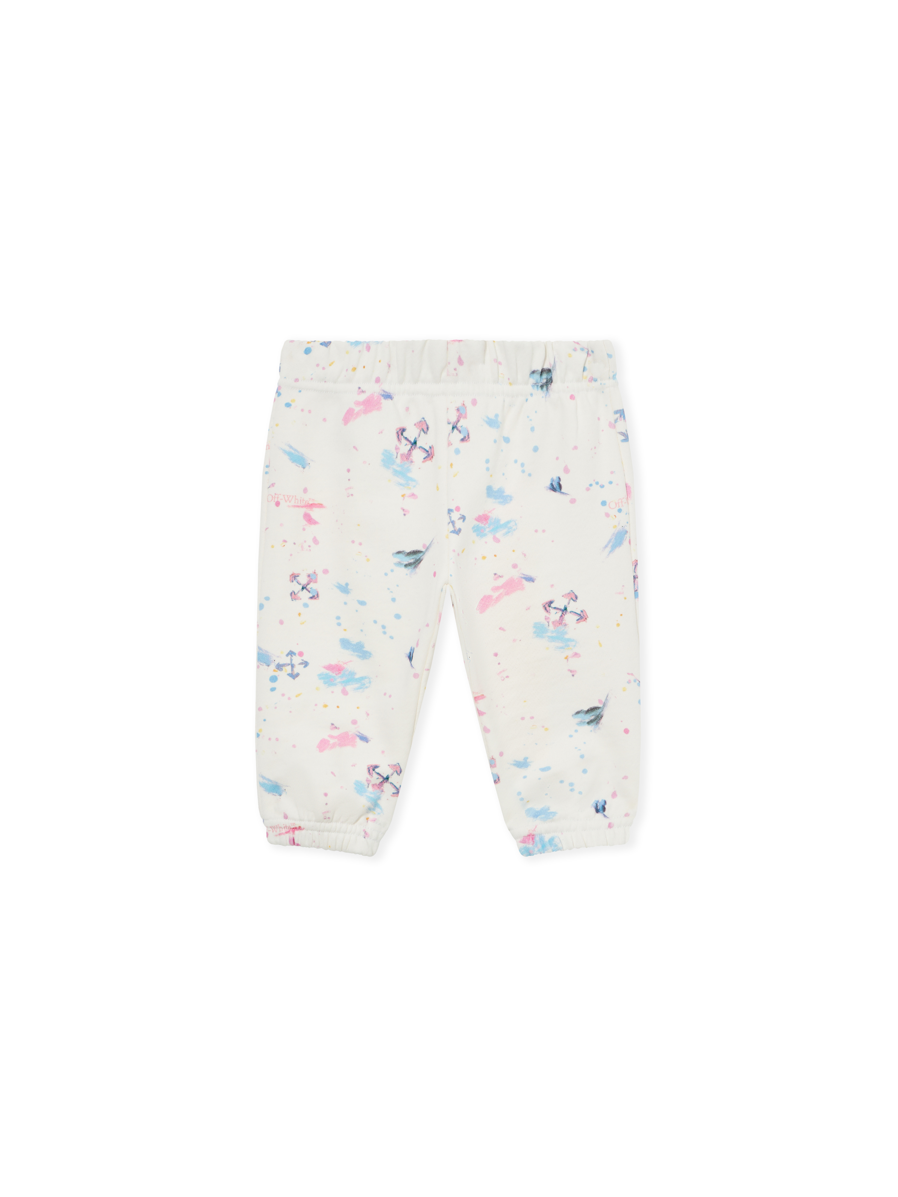  Off White Arrow Splat Allover Sweatpants - Kids Baby Pink Aop 24 