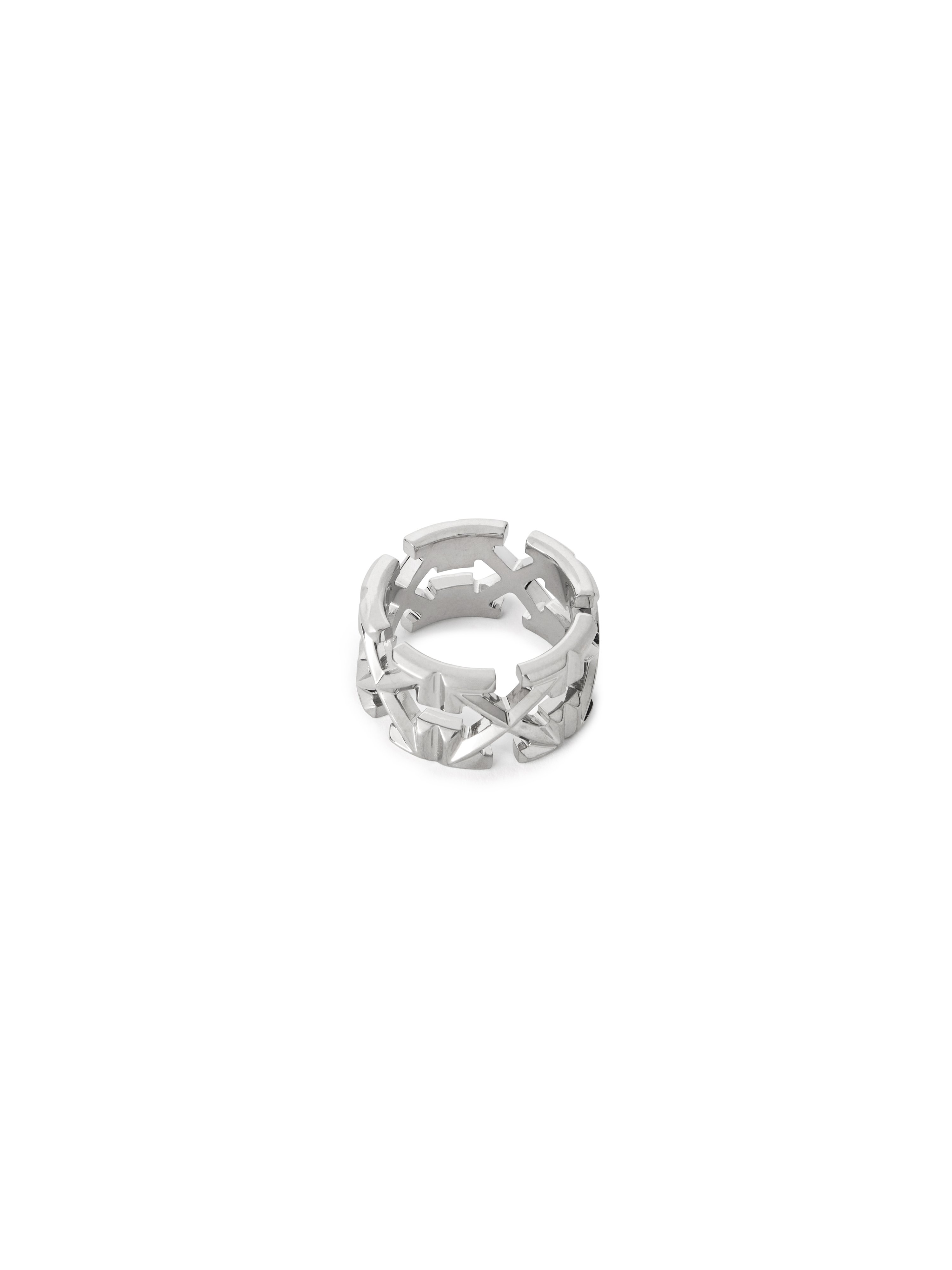  Off White Arrow Ring - Male Ringe Silver 60 