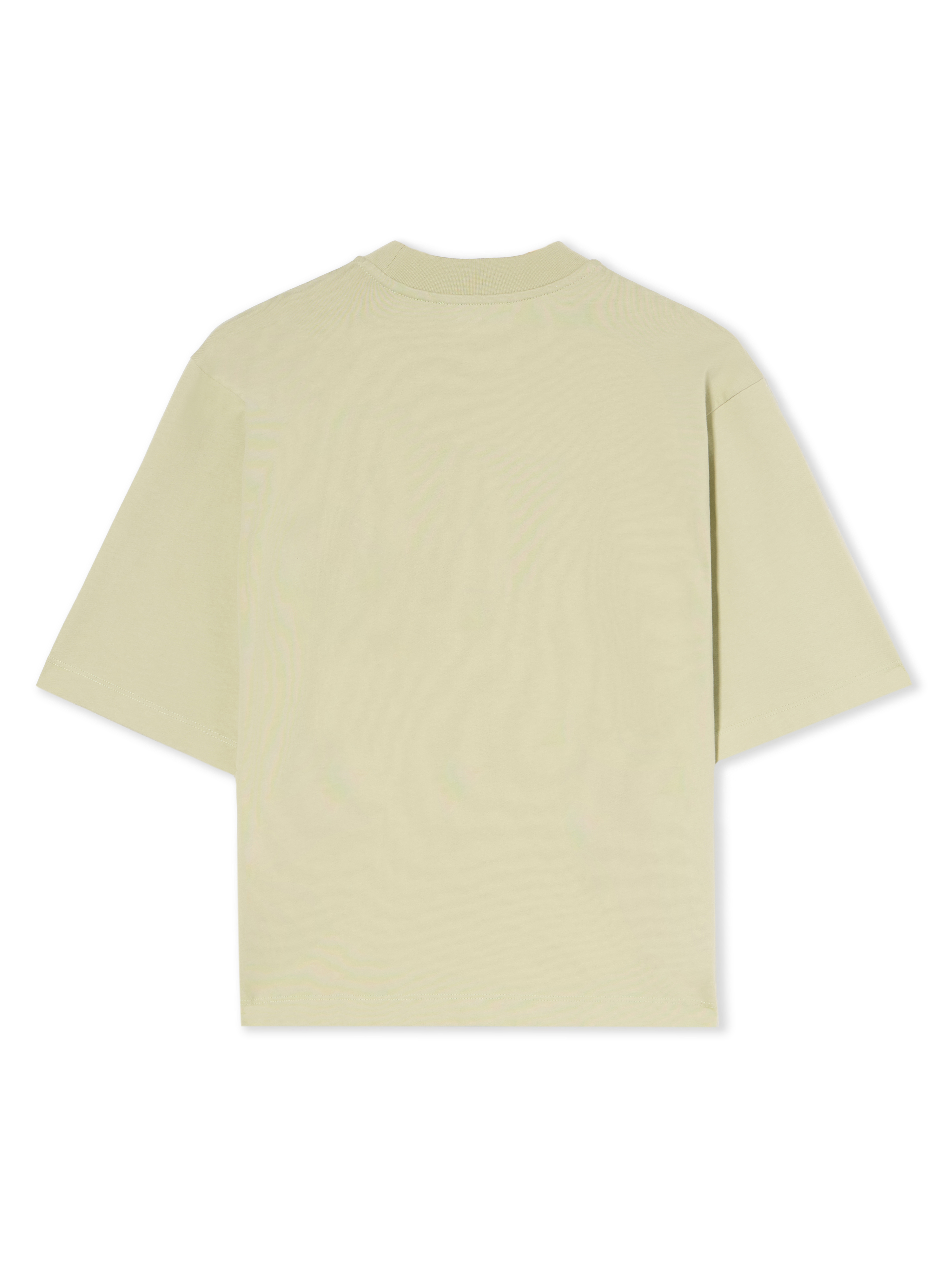 Off-white Bookish Flowers Boxy Logo Tee In Neutral