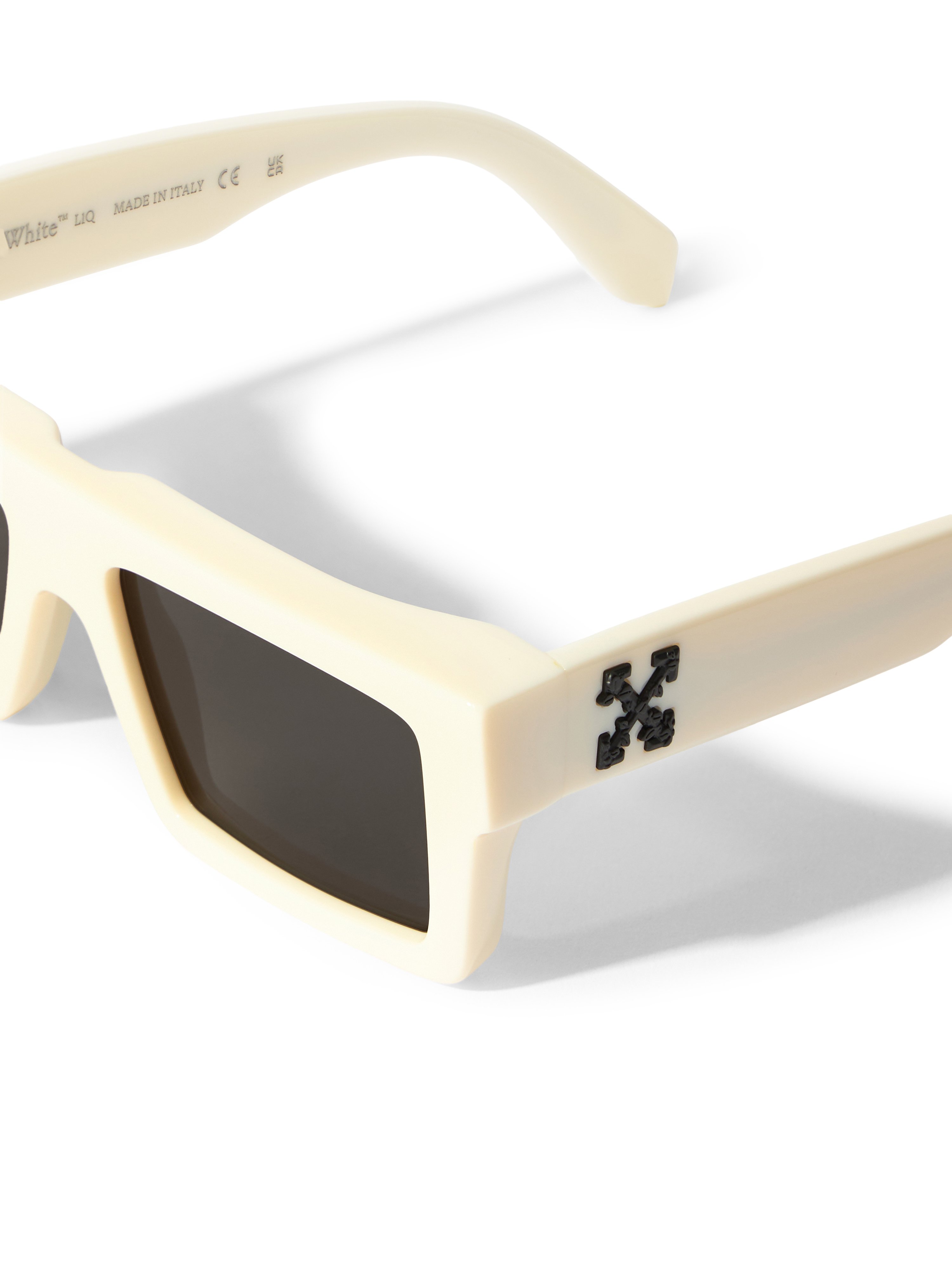  Off White Ruby Dark Grey Lens Sunglasses -  Sonnenbrille Shiny Black O/s 