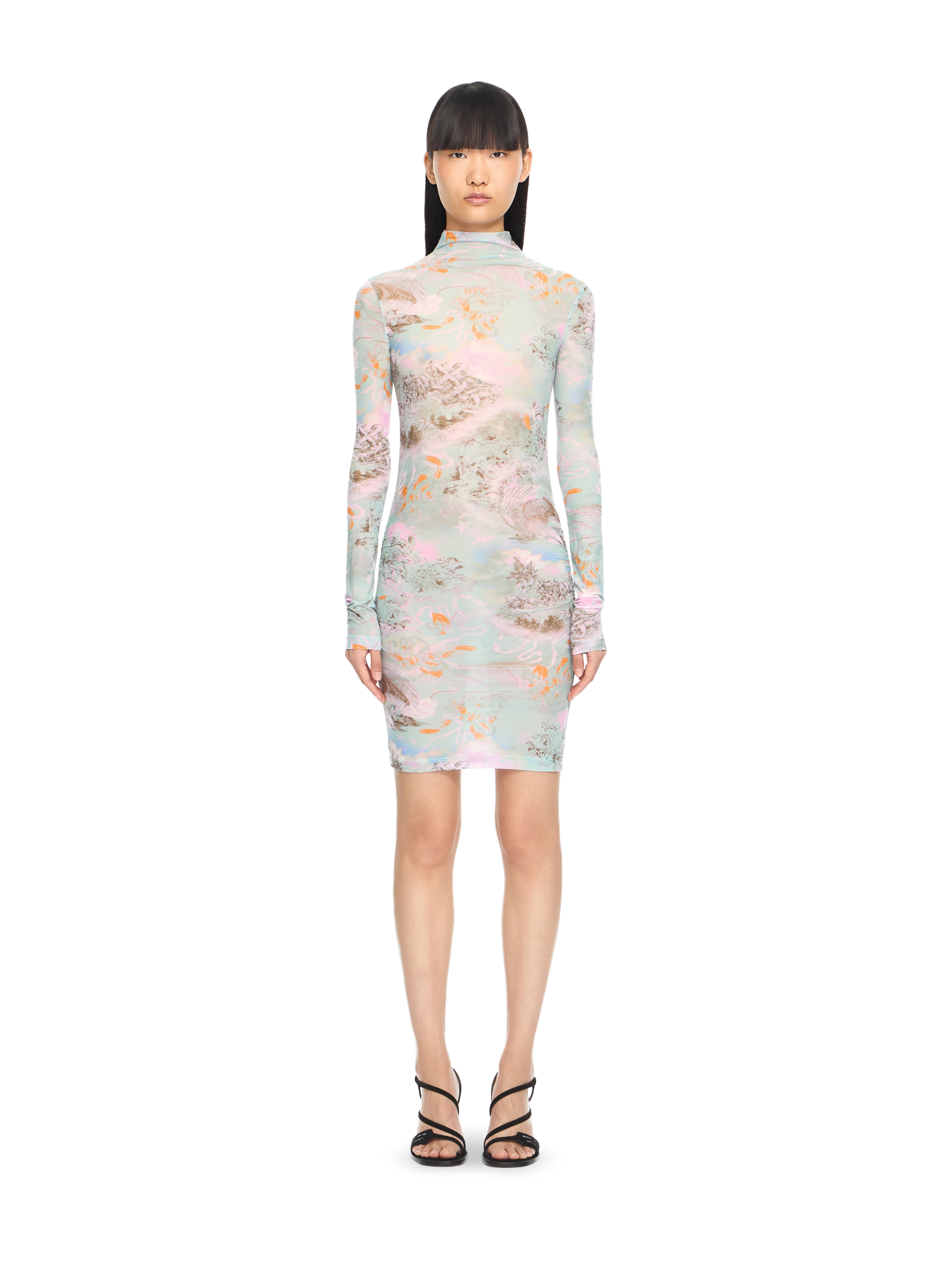 Off-White Light Jersey Storytel Dress