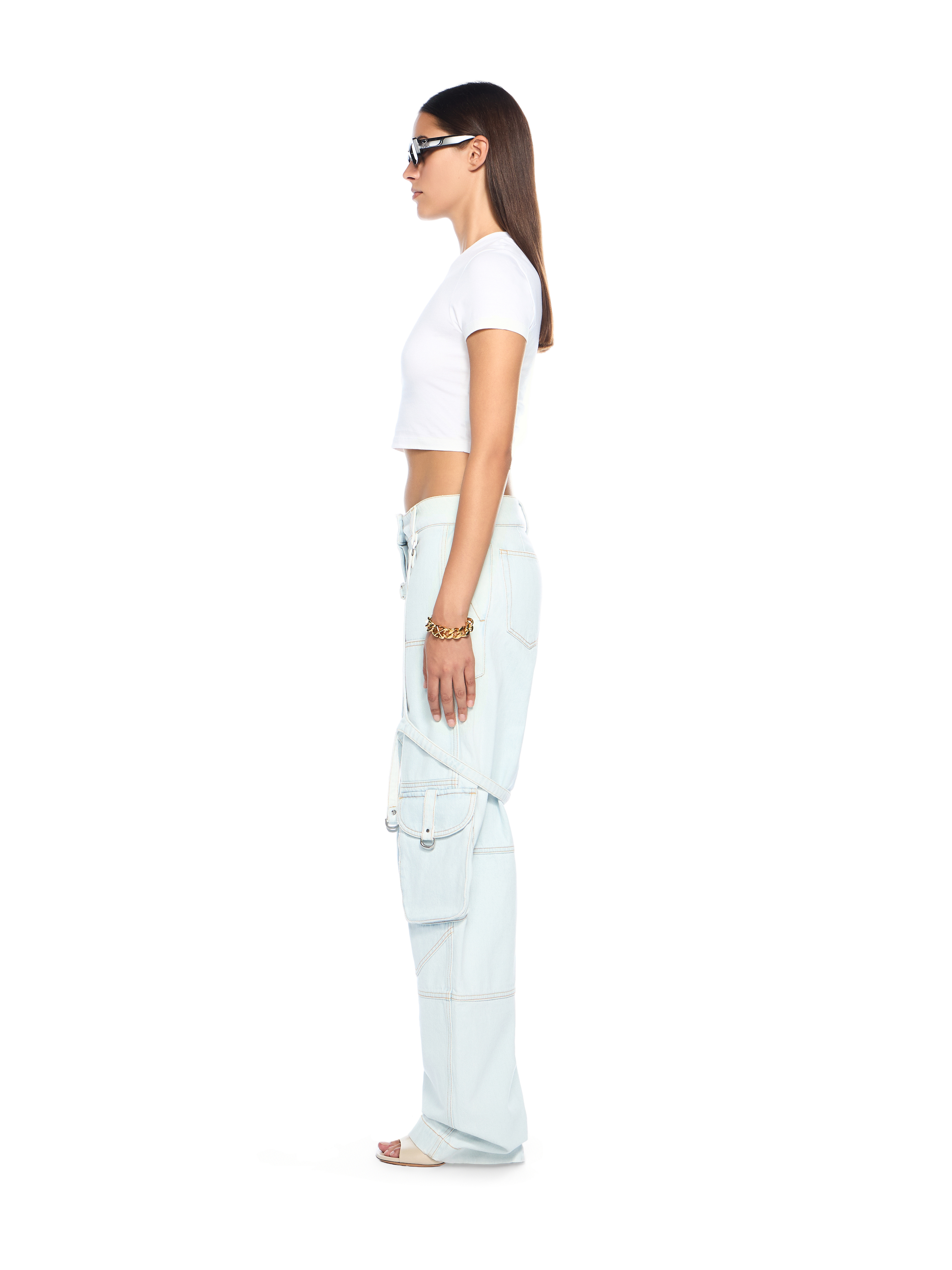 Off-white Mini Water Arrow T-shirt In White