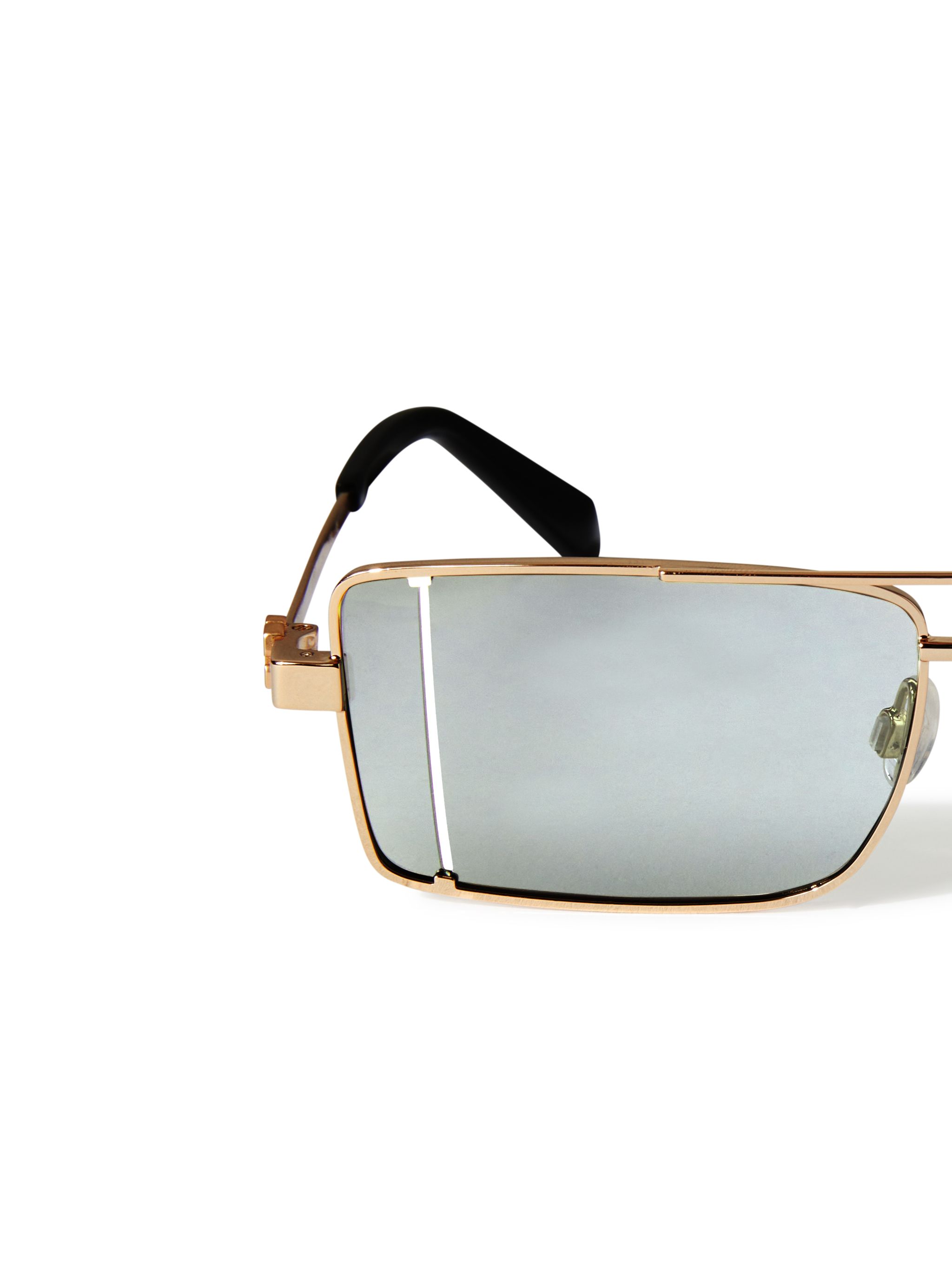 Off-white Oeri14a Cortez Sunglasses Eyewear In Gold