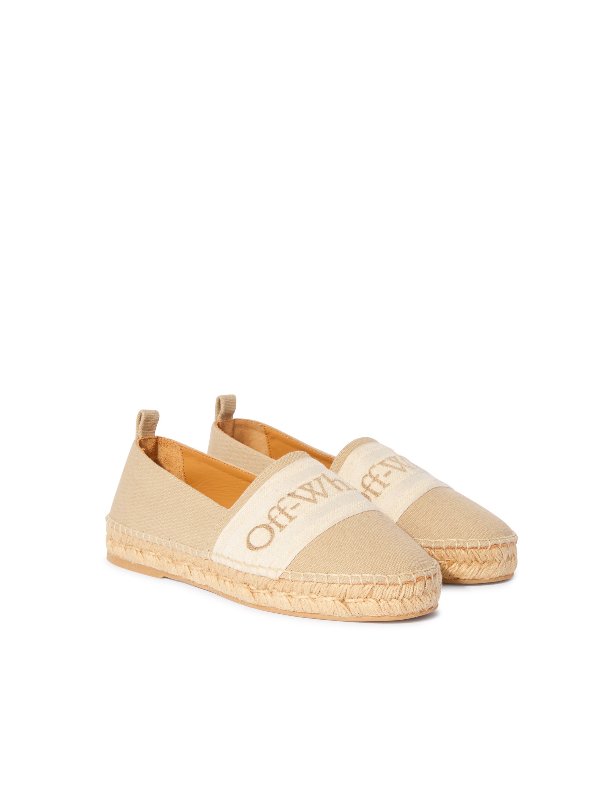  Off White Bookish Espadrilles - Female  Neutrals 38 