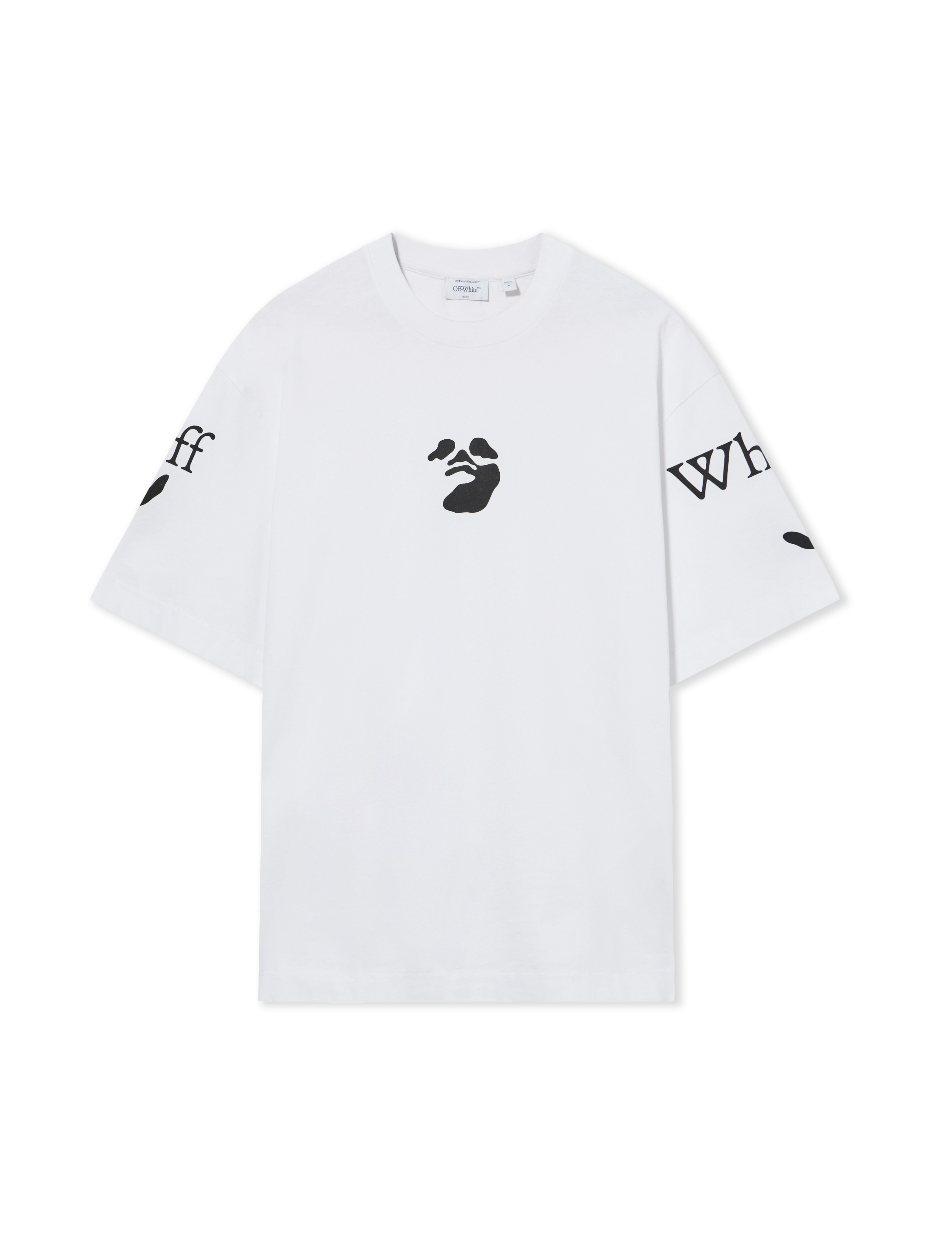 Off White Uomo Bianco Off Top, S, New, - Immagine 3