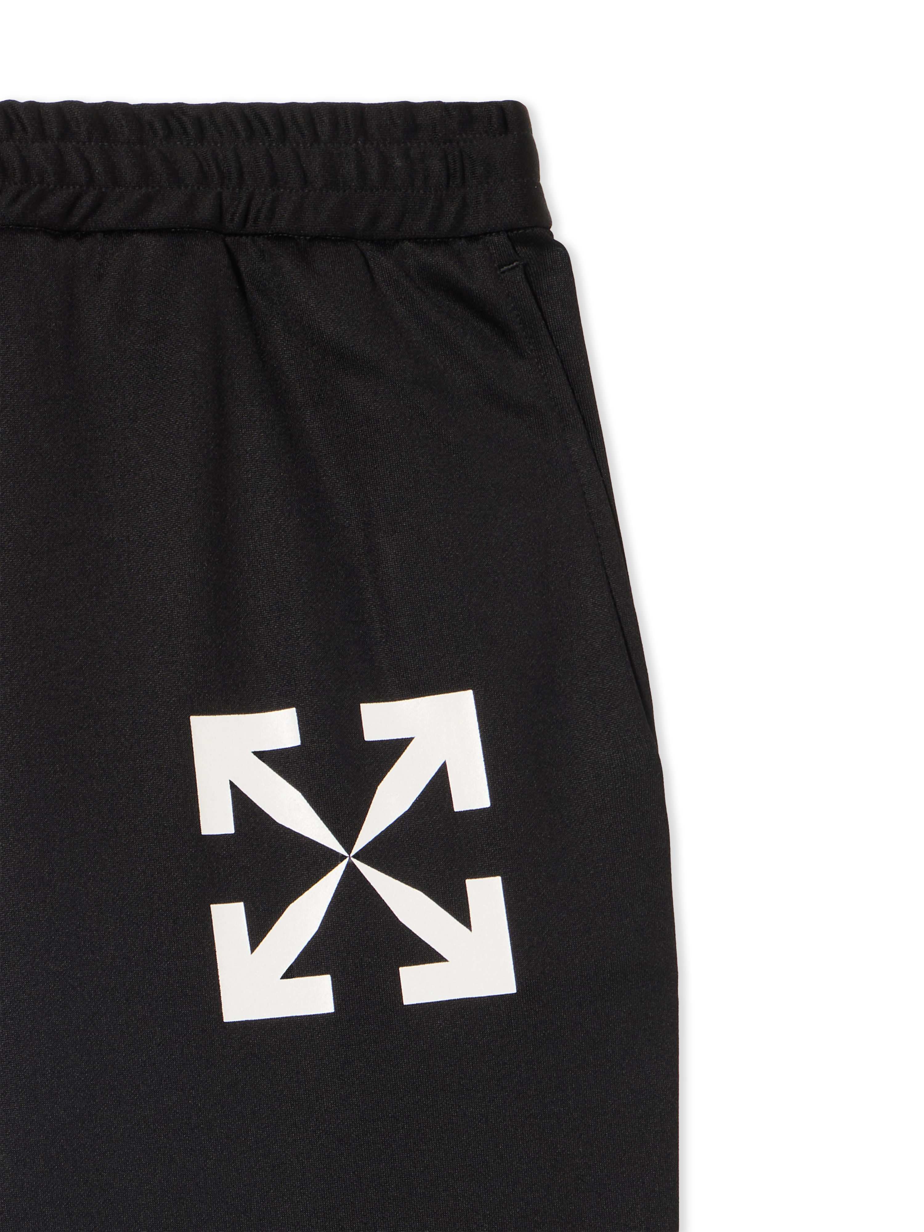  Off White Single Arrow Slim Trackpants - Male  Black White S 