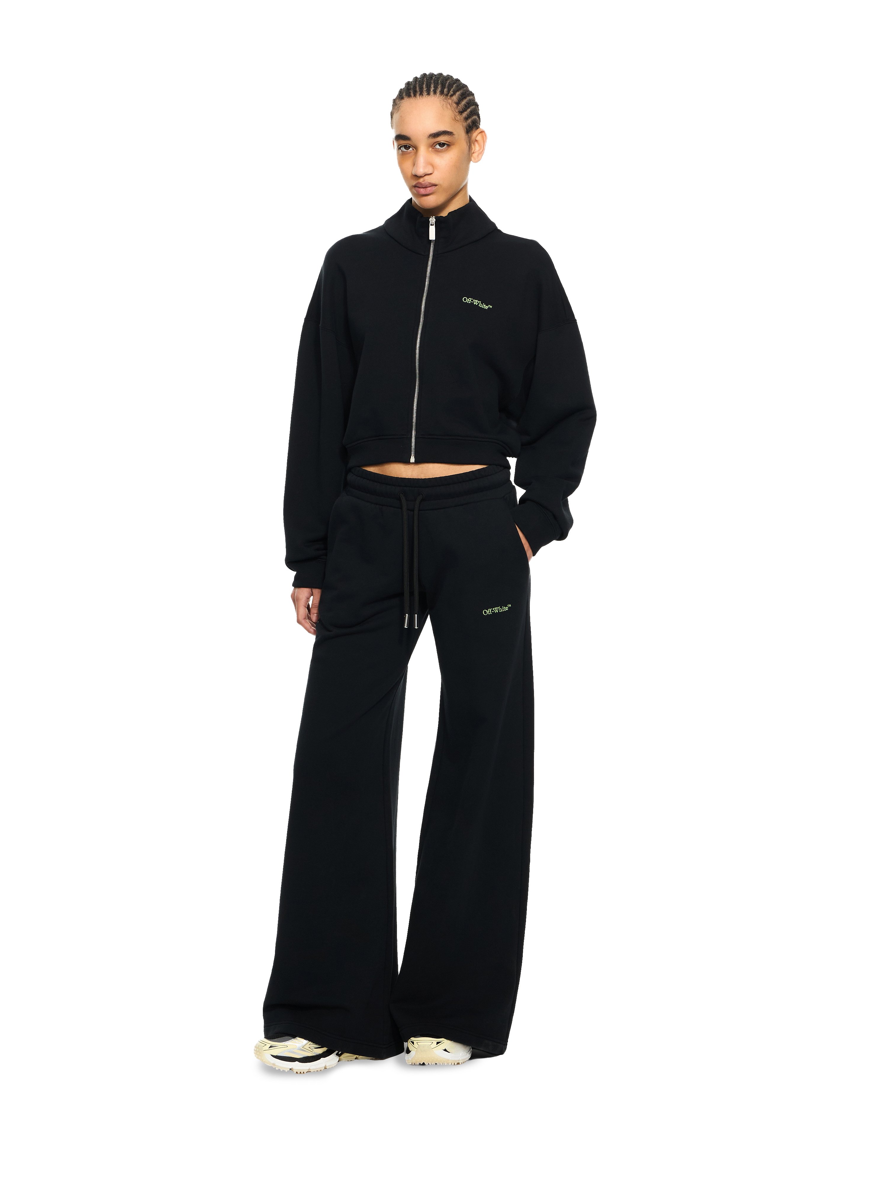  Off White Bookish Sweatpants - Female Hosen Und Jeans Black-beech S 