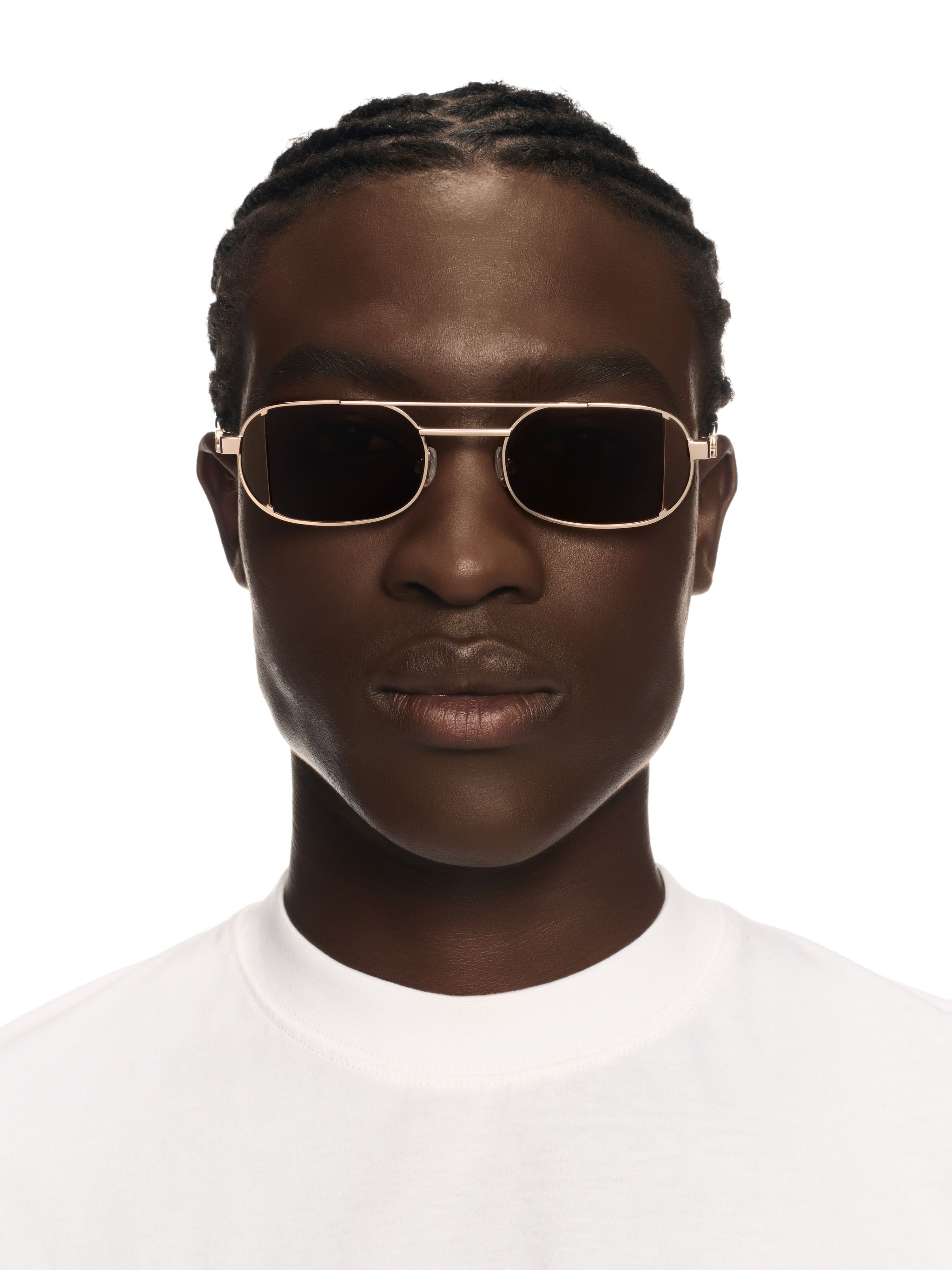 Off-white Lynn Sunglasses In Gold