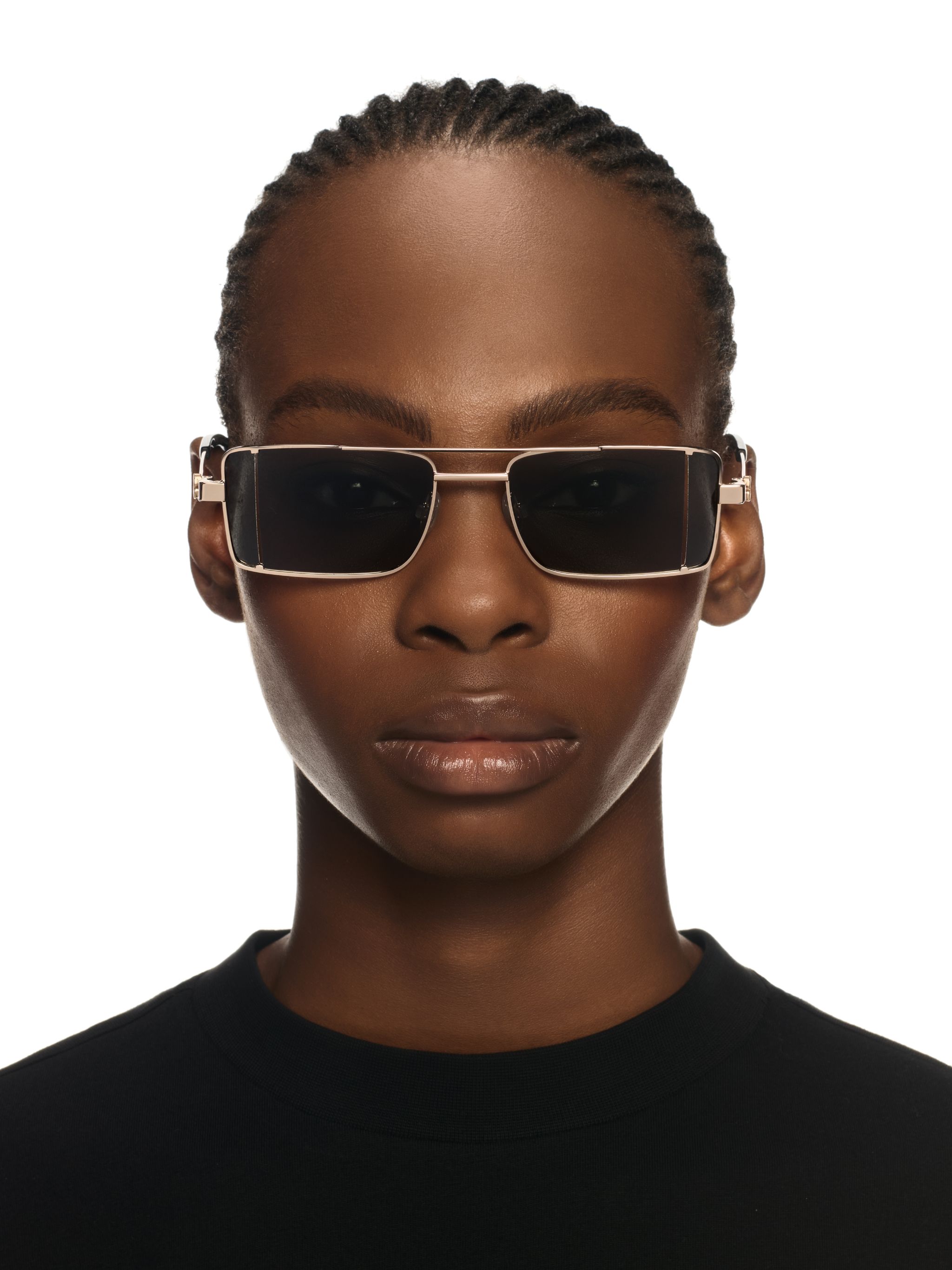 Off-white Oeri14a Cortez Sunglasses Eyewear In Gold