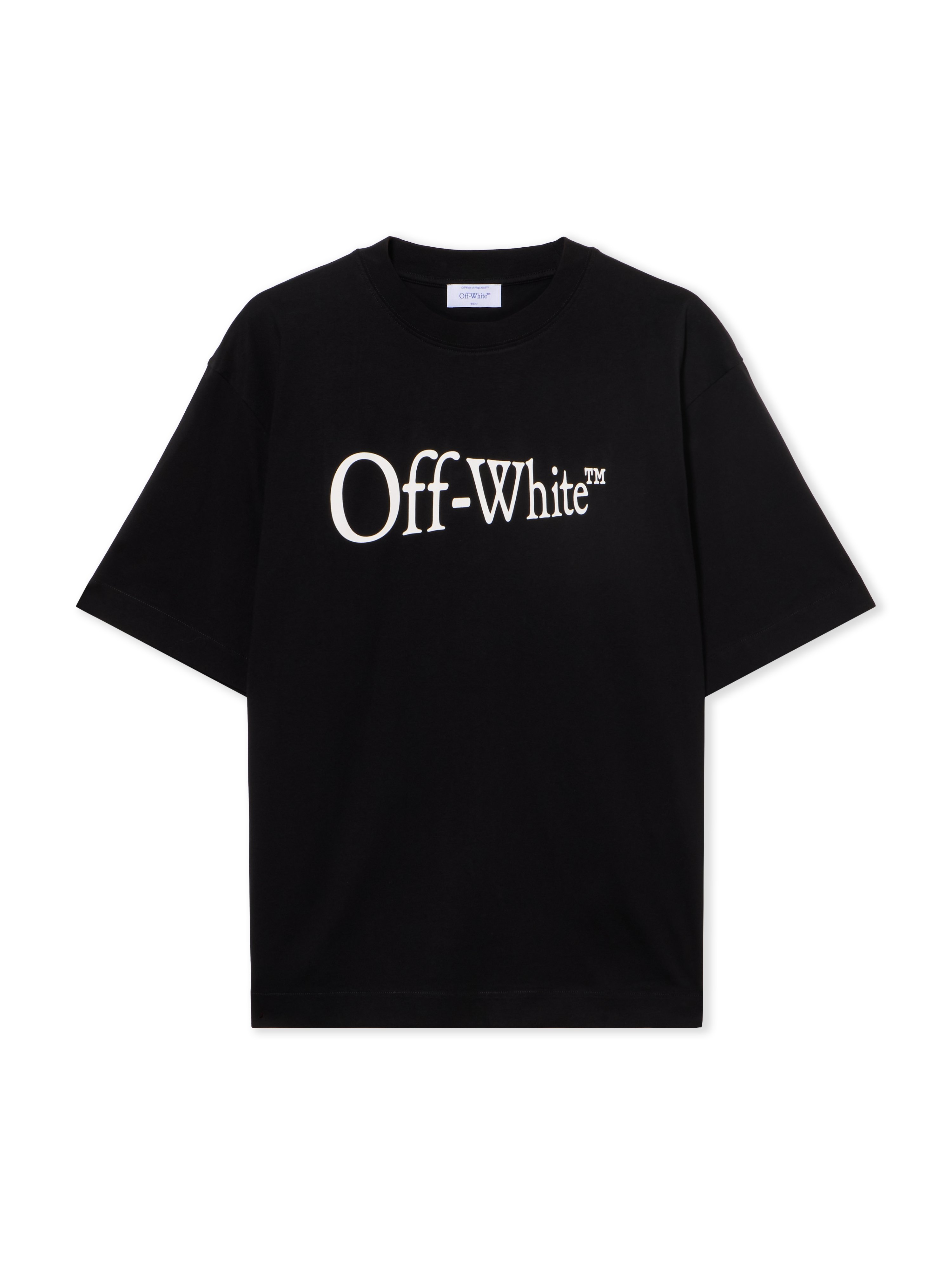 OFF WHITE Run Arrow Skate Logo T-shirt - Male Black - White S