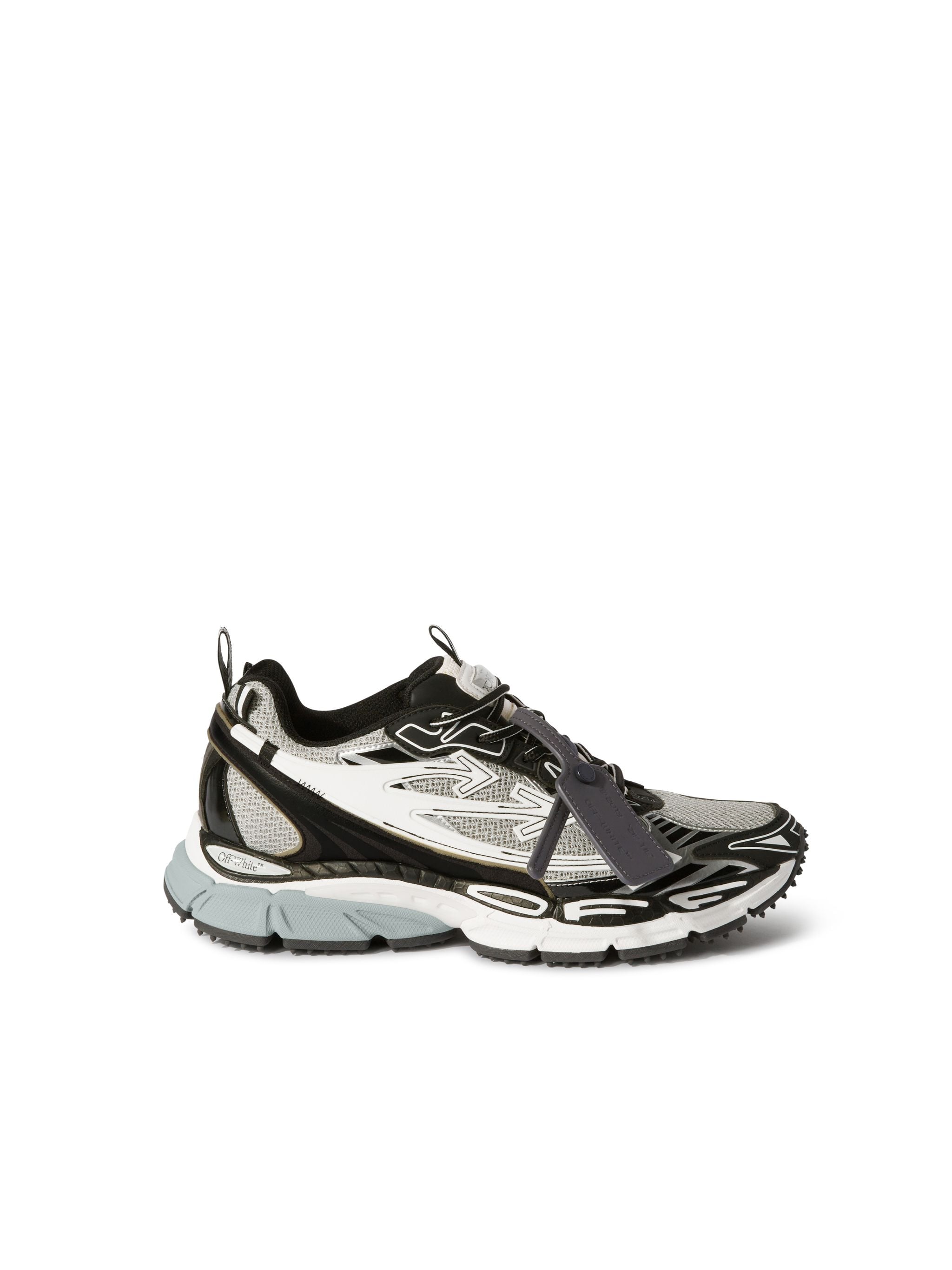 Off White Donna Light Grey - Black Sneakers Be Right Back - Sneakers 40