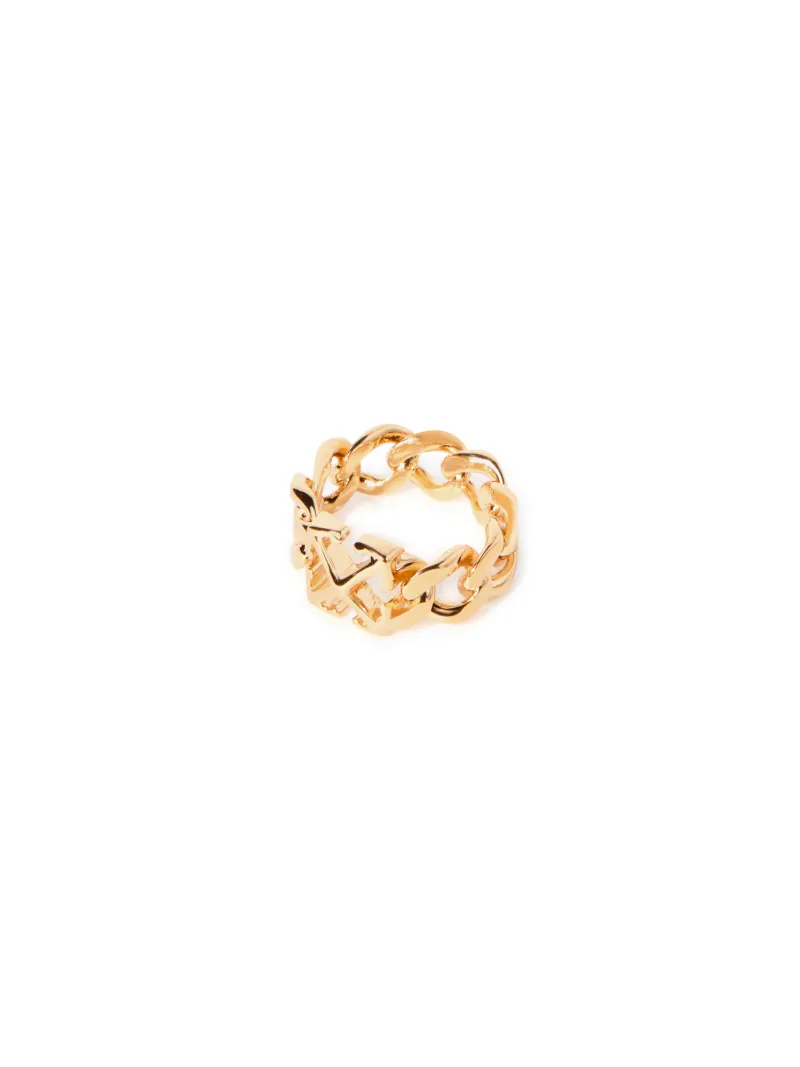  Off White Arrow Chain Ring - Female Ringe Gold 52 