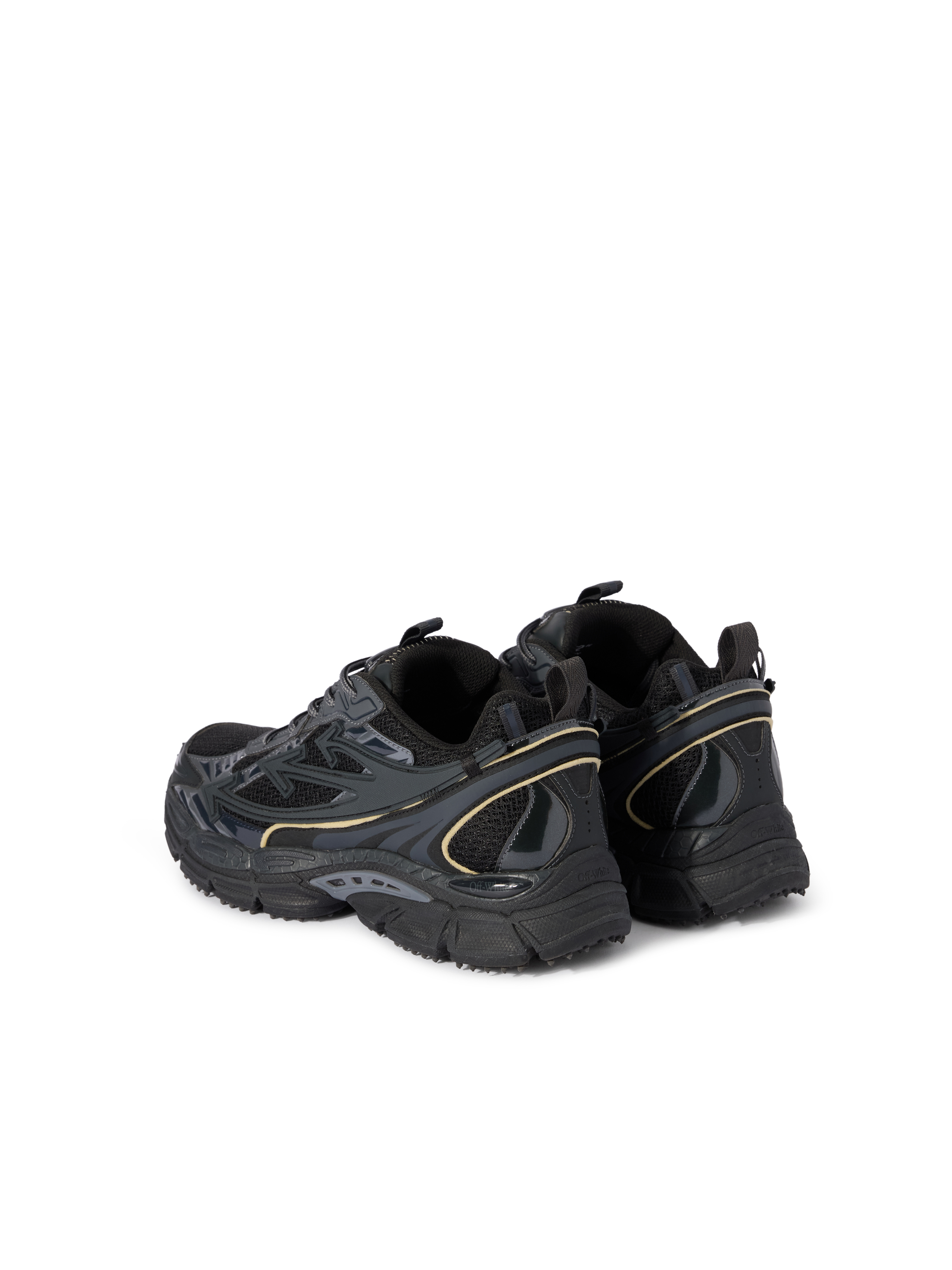 Off-white Be Right Back Sneakers In Black