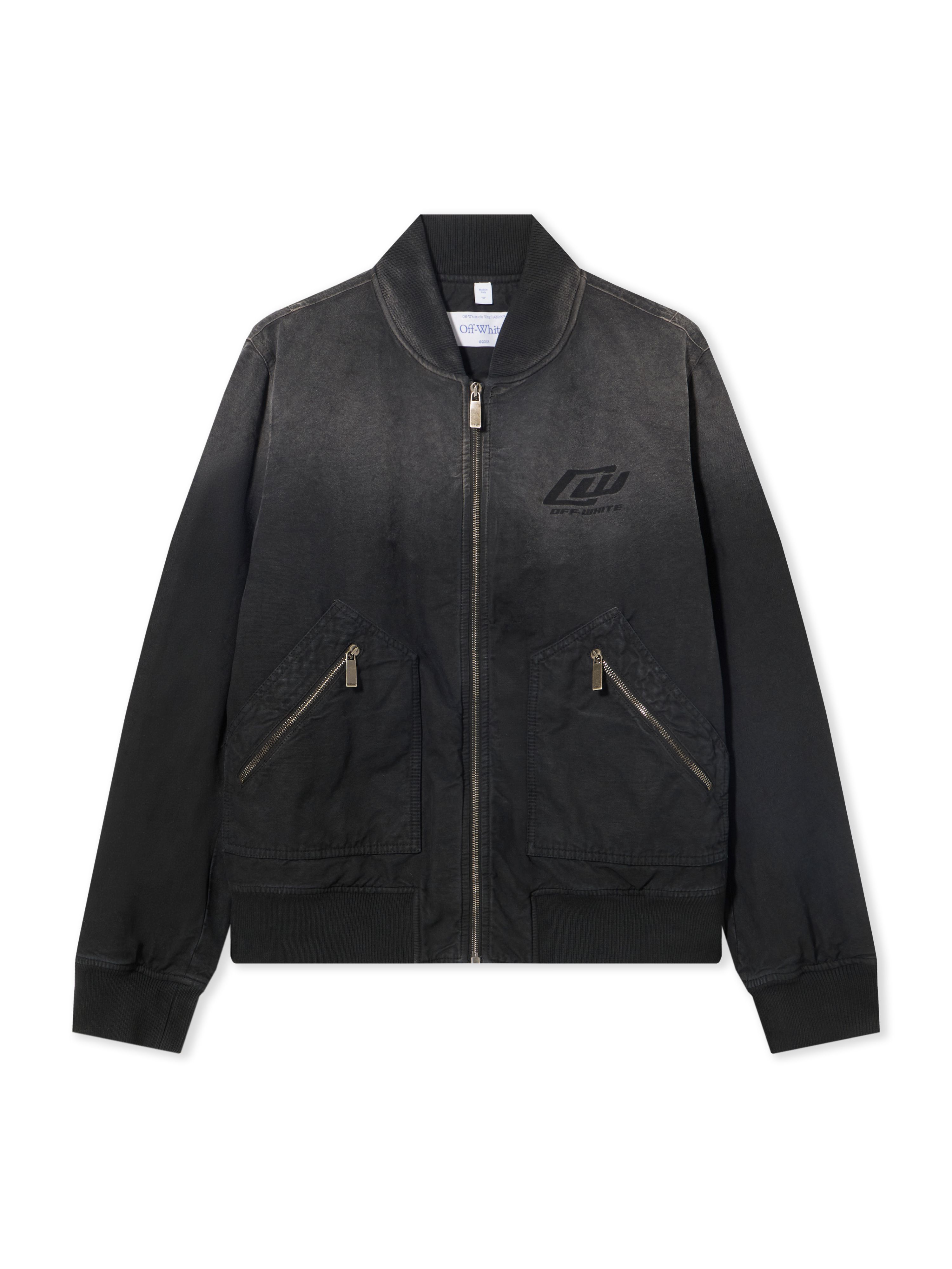 Off White Uomo Nero - Bomber Jacket - Jackets - M - Immagine 3