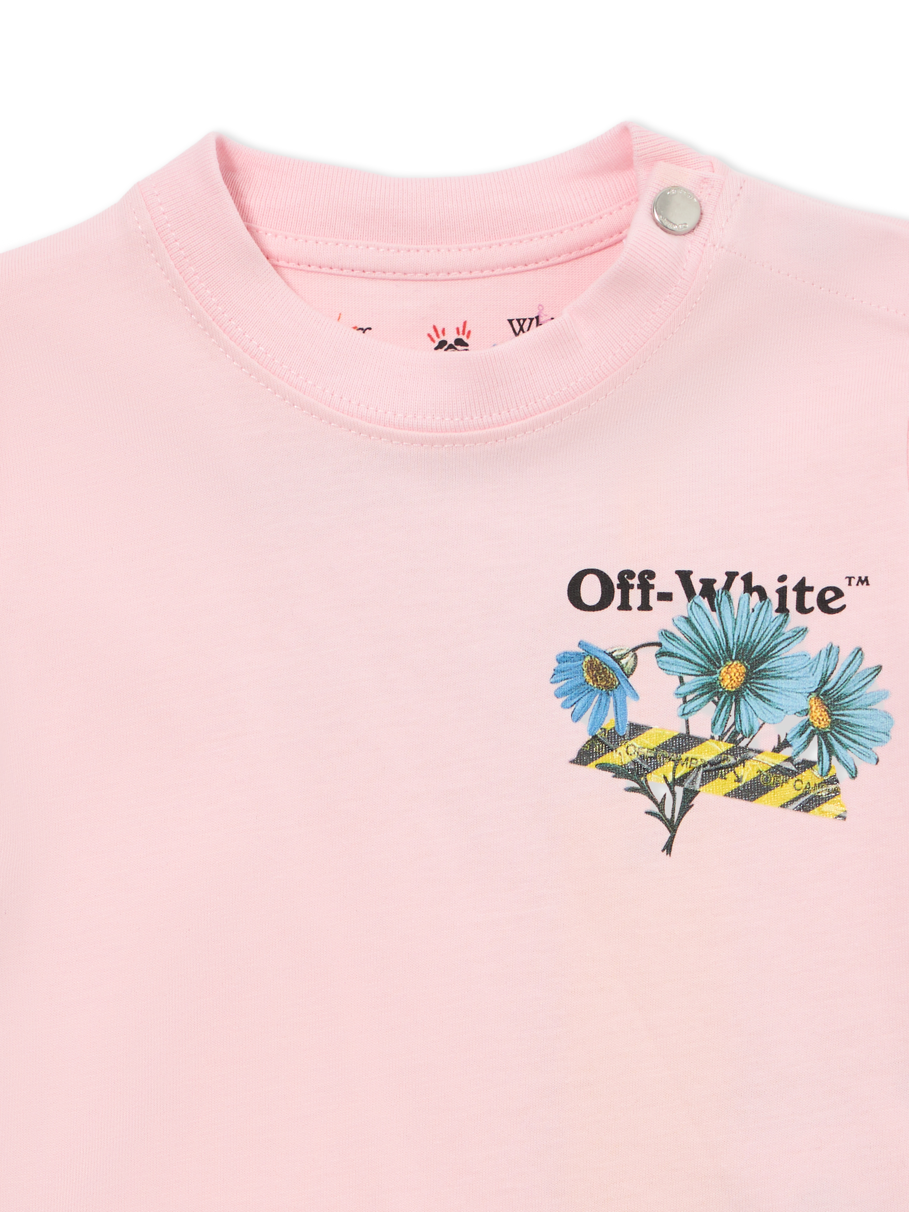  Off White Daisy Tape Set - Kids Baby Ballet Slipper 3/6 