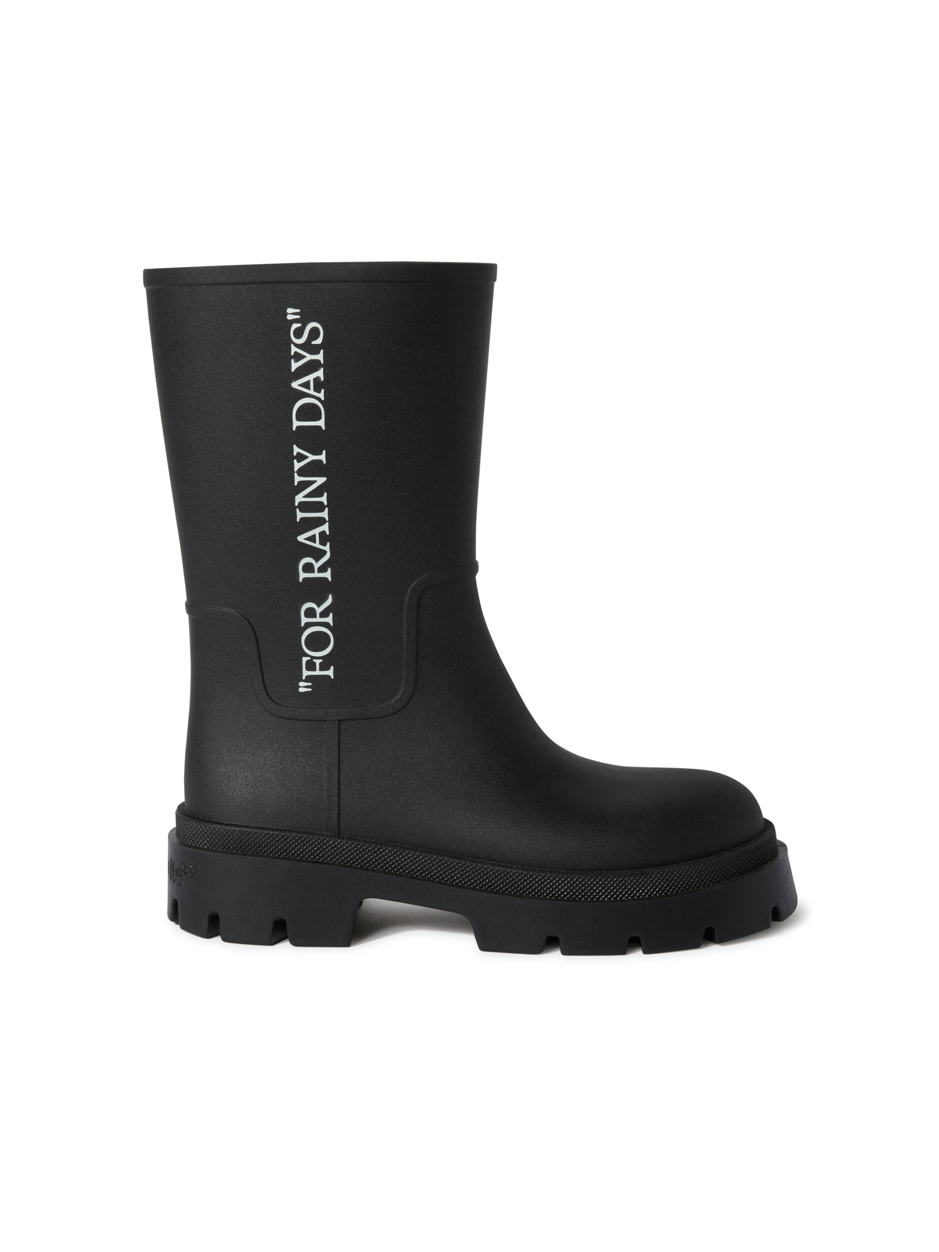 【関税込み】Off-White ブラック Reboot Rainy Days ブーツ Off-White Black Reboot Rainy Days Boots Off-White