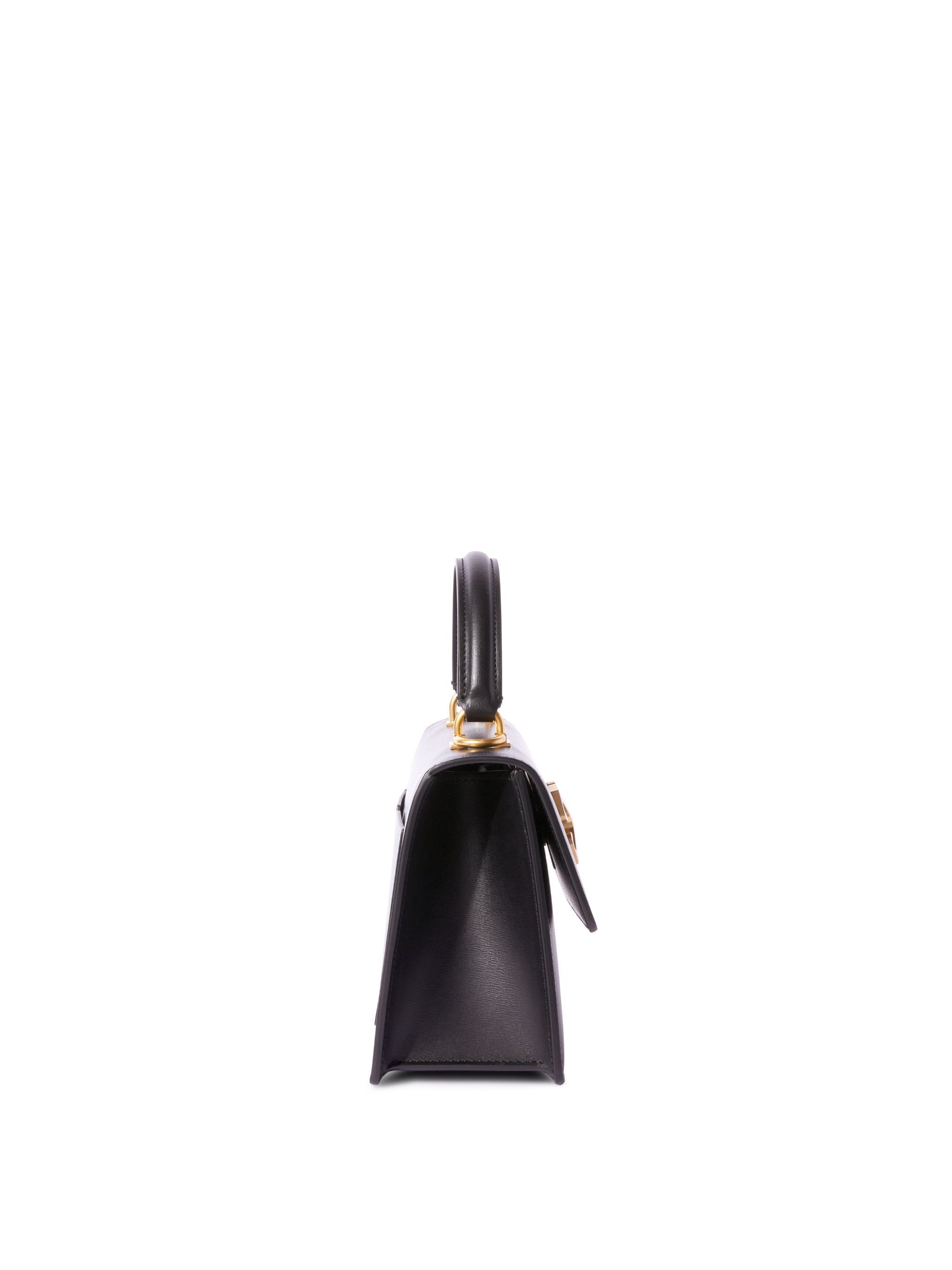 Off-white Jitney 1.4 Top Handle Chain Black No Col In Black