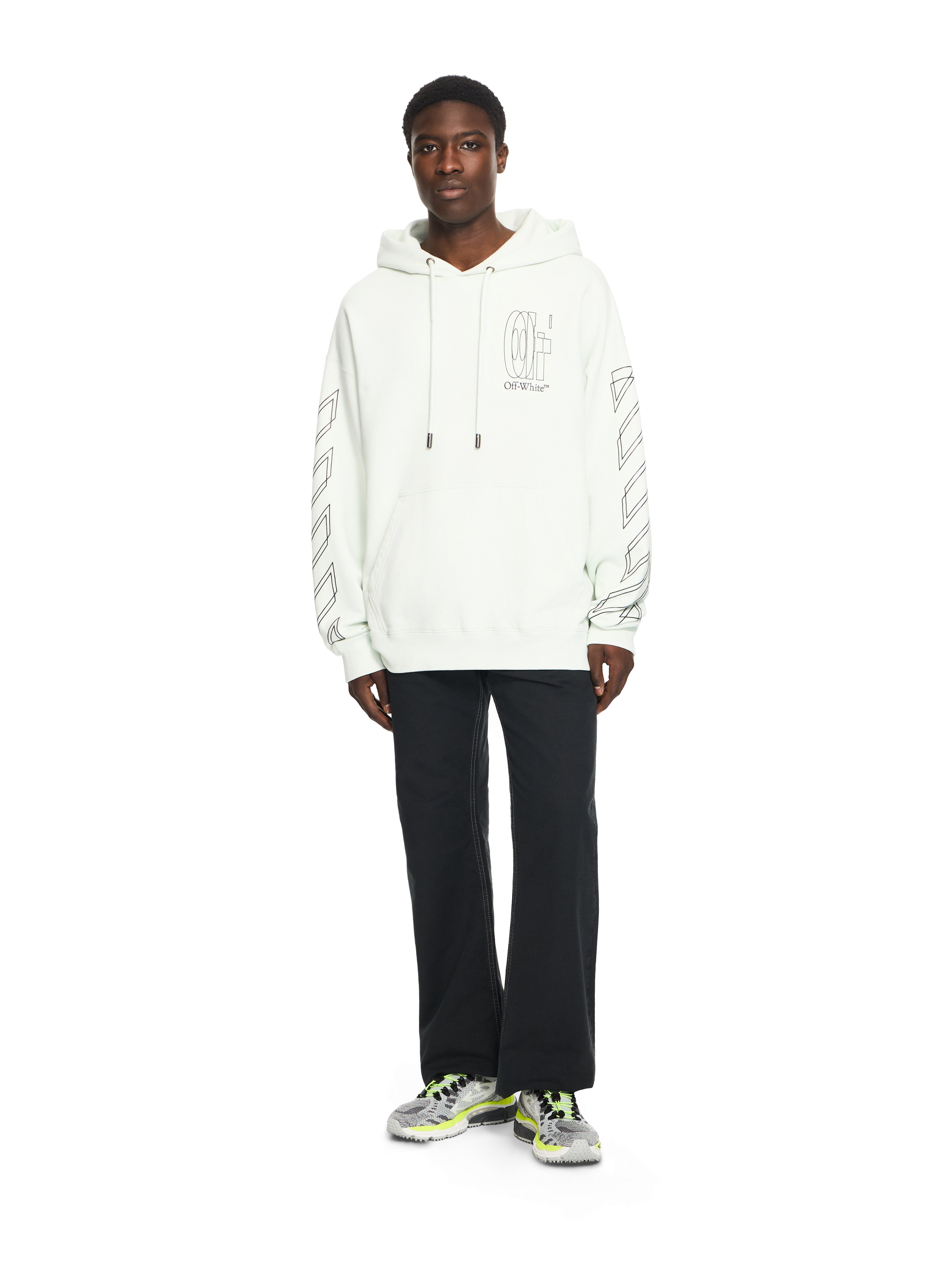 Off-White Half Arrow Slim Relaxed Pants