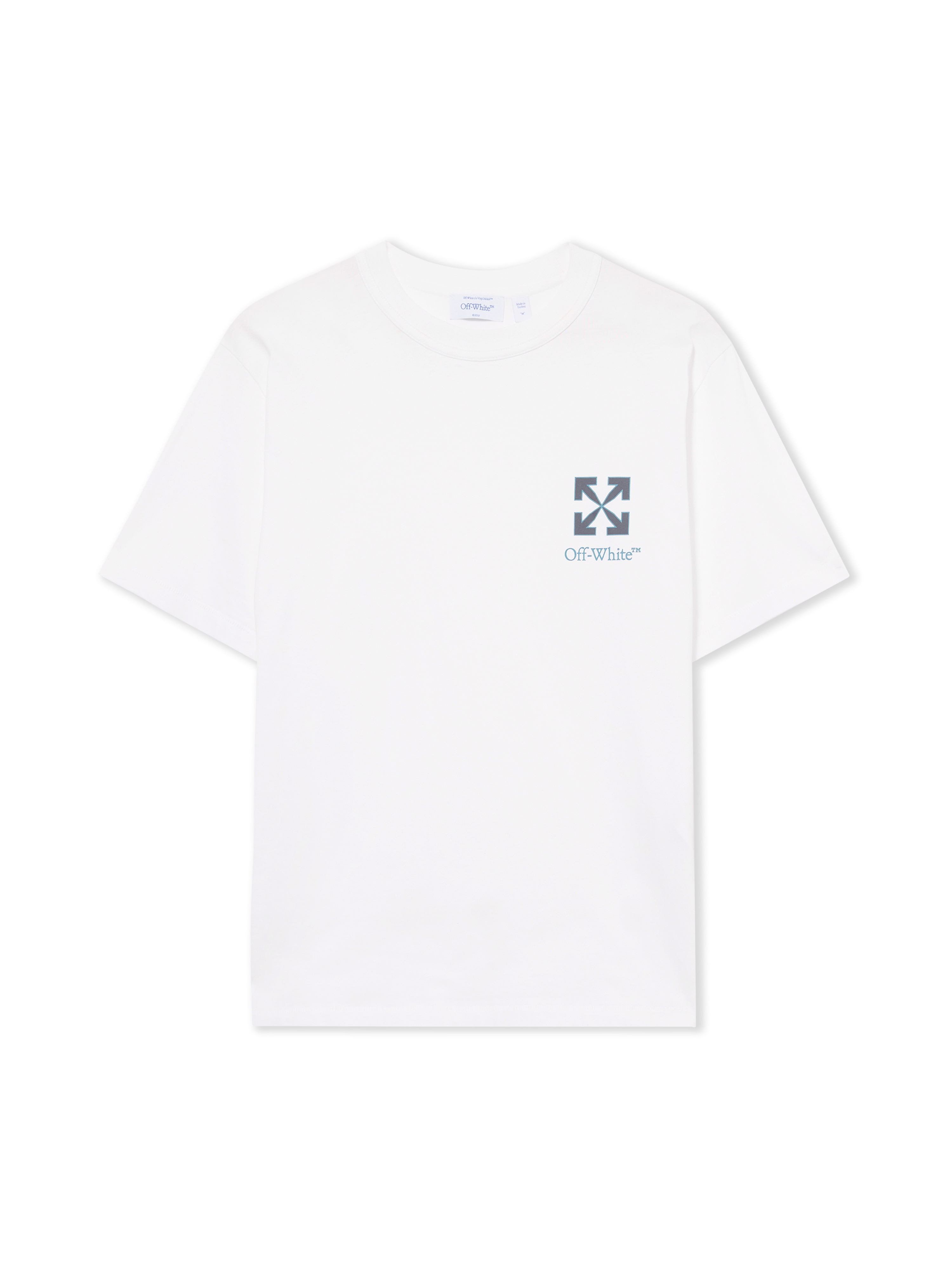 Off White Uomo Bianco Off T-Shirt Small Arrow - T-Shirts Xl