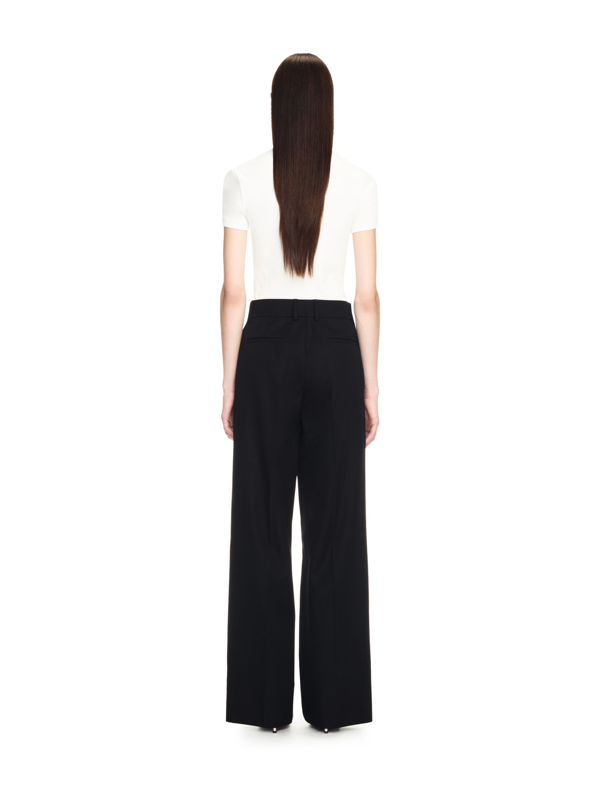 Off-white Off Stamp Ribbed T-shirt In White