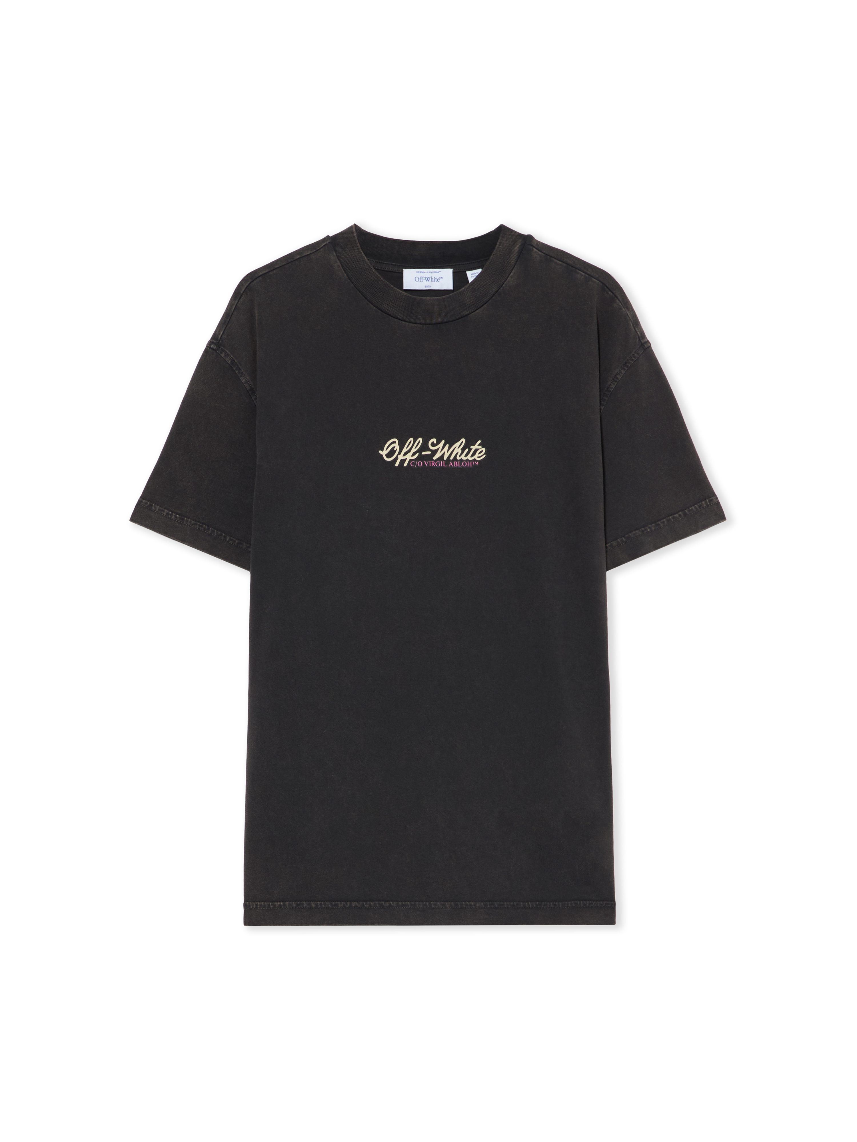 Off-white Relaxed Crown Emblem T-shirt In Black