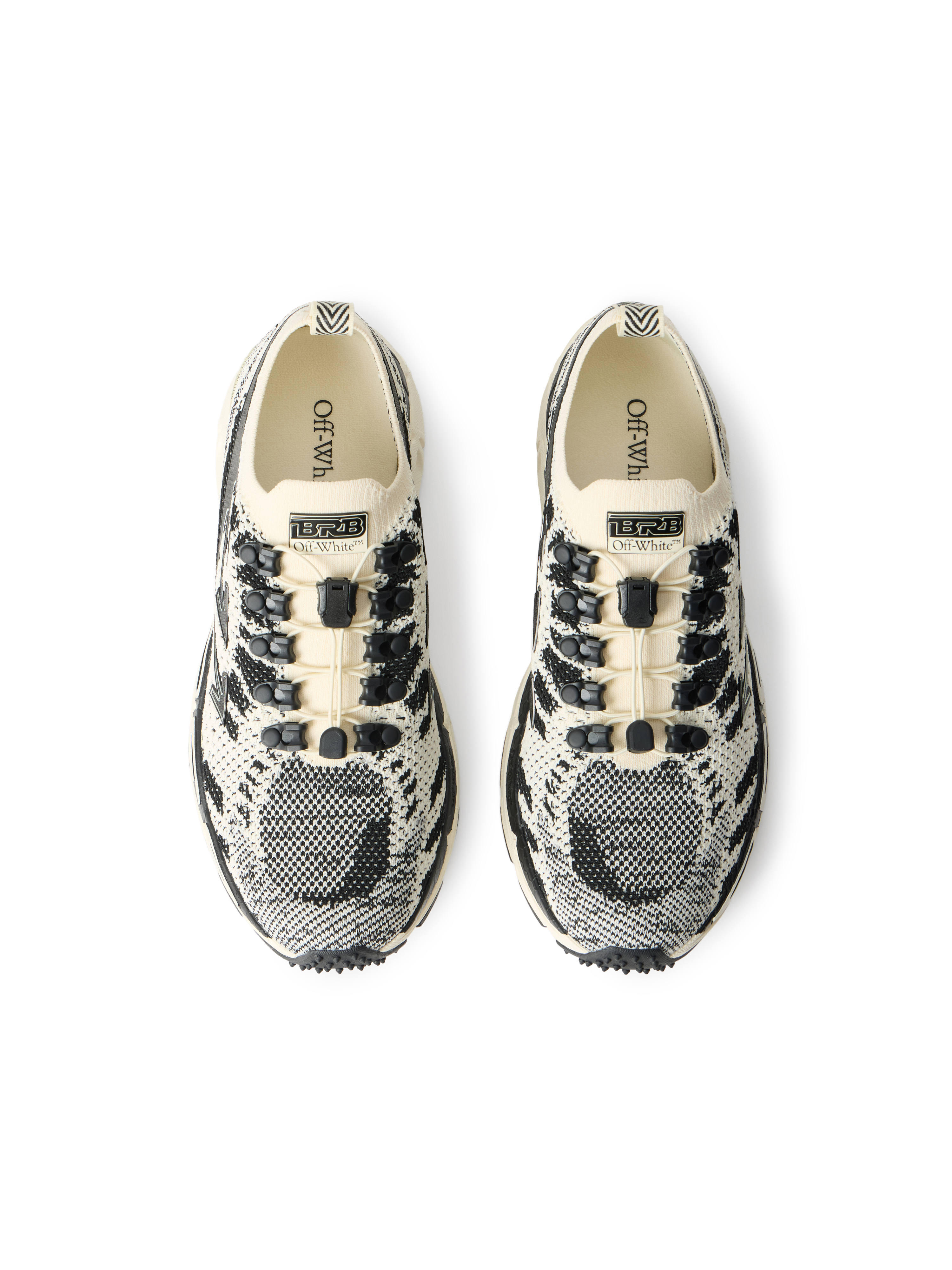 Off-white Be Right Back Knit Sneakers In Multi