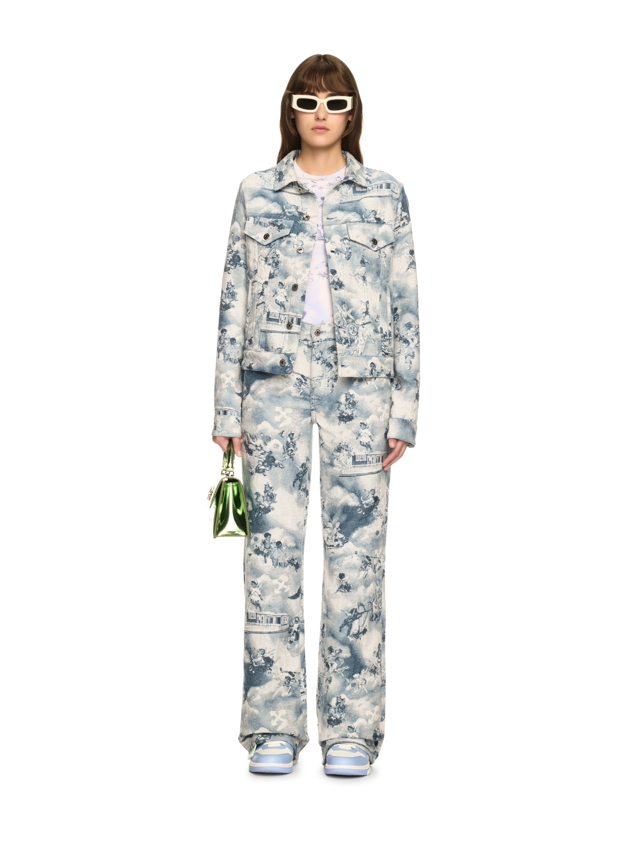 Off-white Tapestry Fresco Jacket In Multi