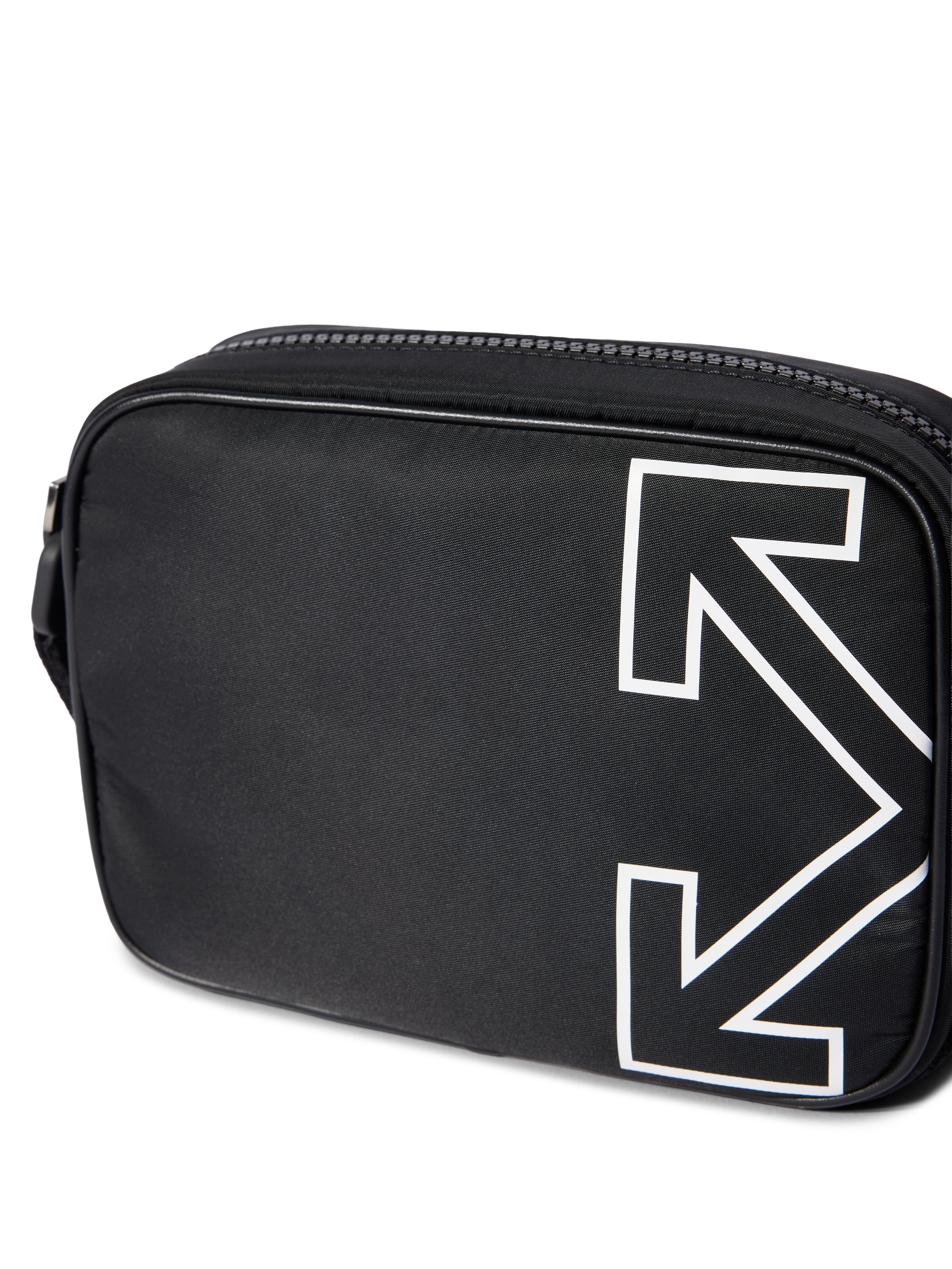 Off-white Heritage Messenger Bag In Black