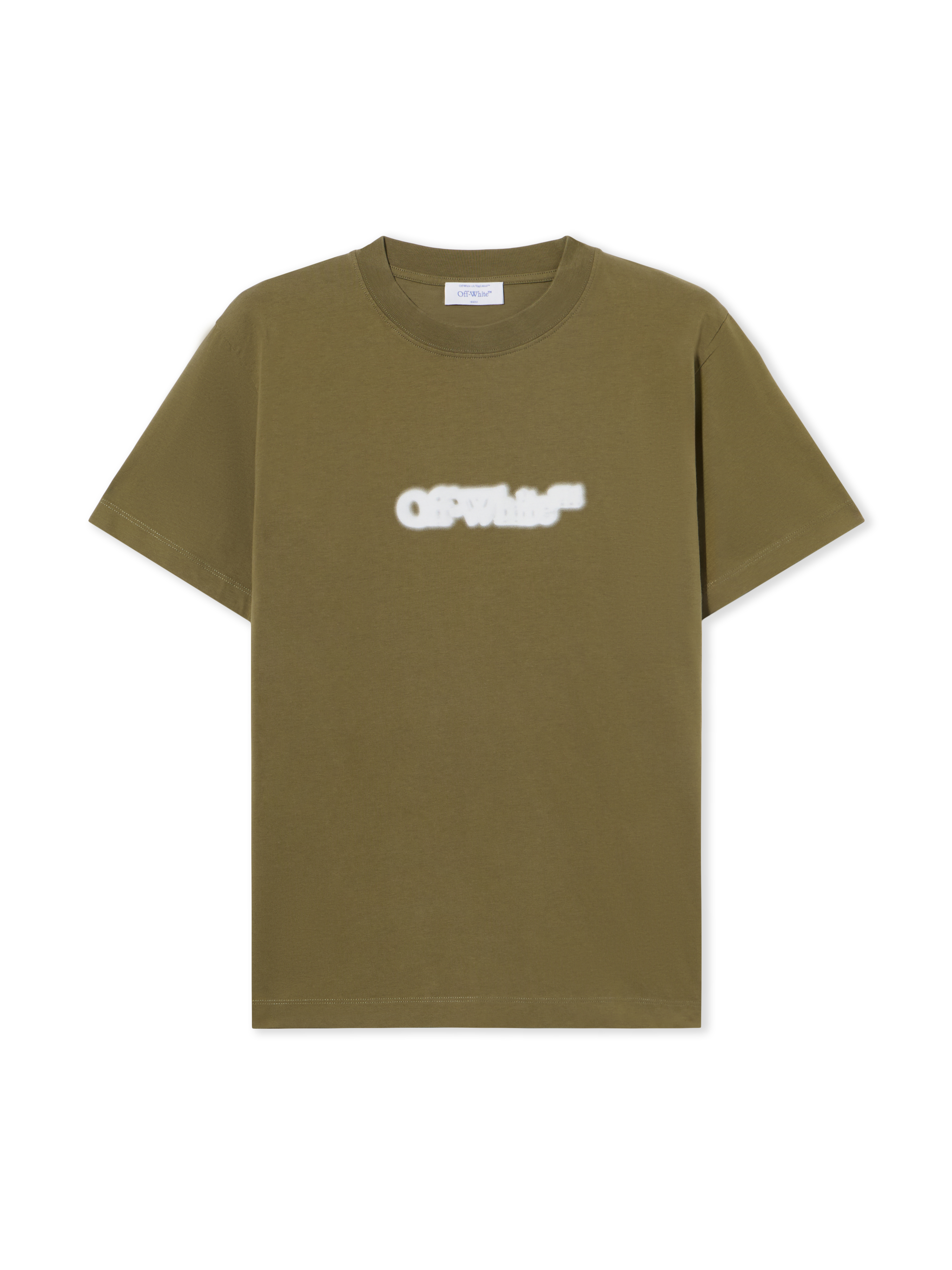 Spray Arrow T-Shirt in WINTER MOSS - WHITE for Men | Off-White™