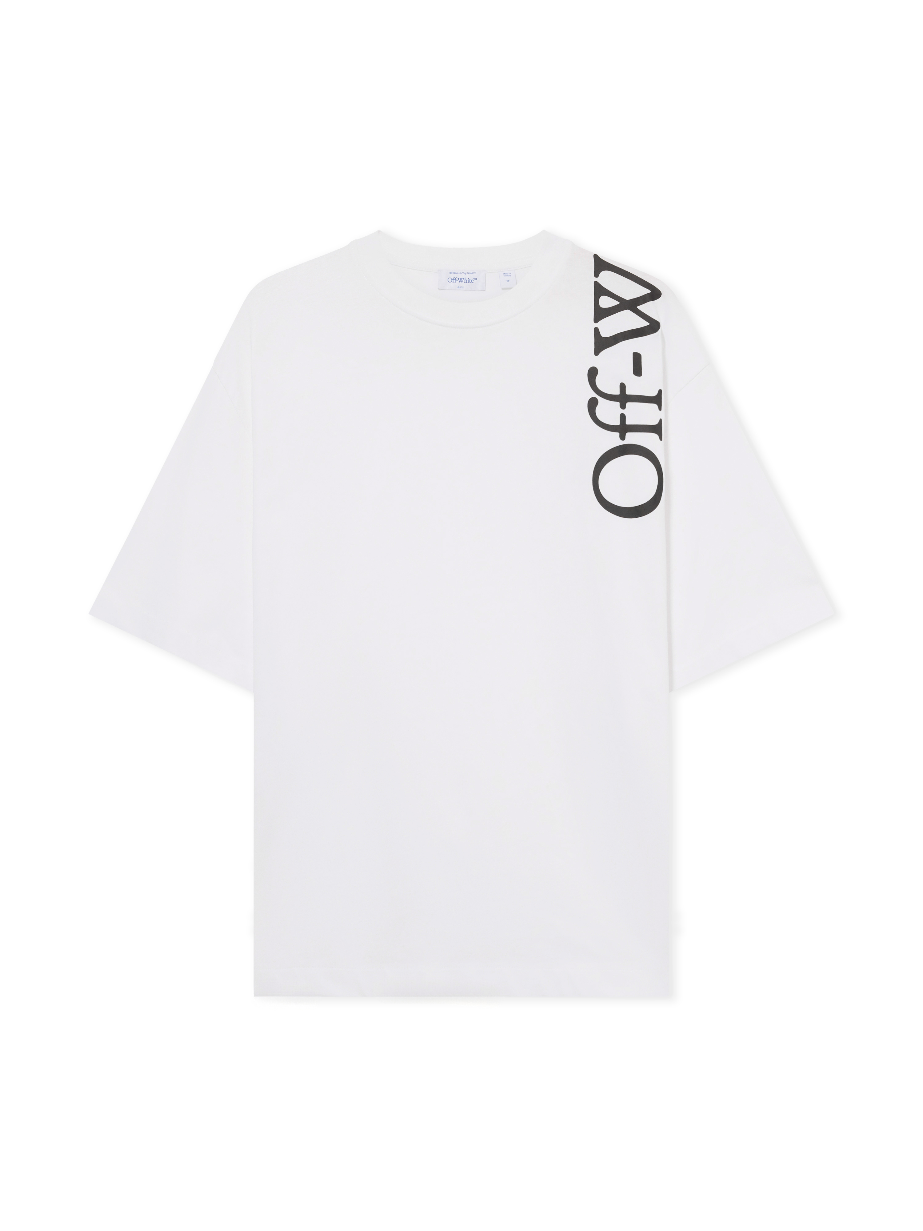 Off White Uomo Bianco Off T-Shirt Skate Bookish Verticale - T-Shirts S - Immagine 1