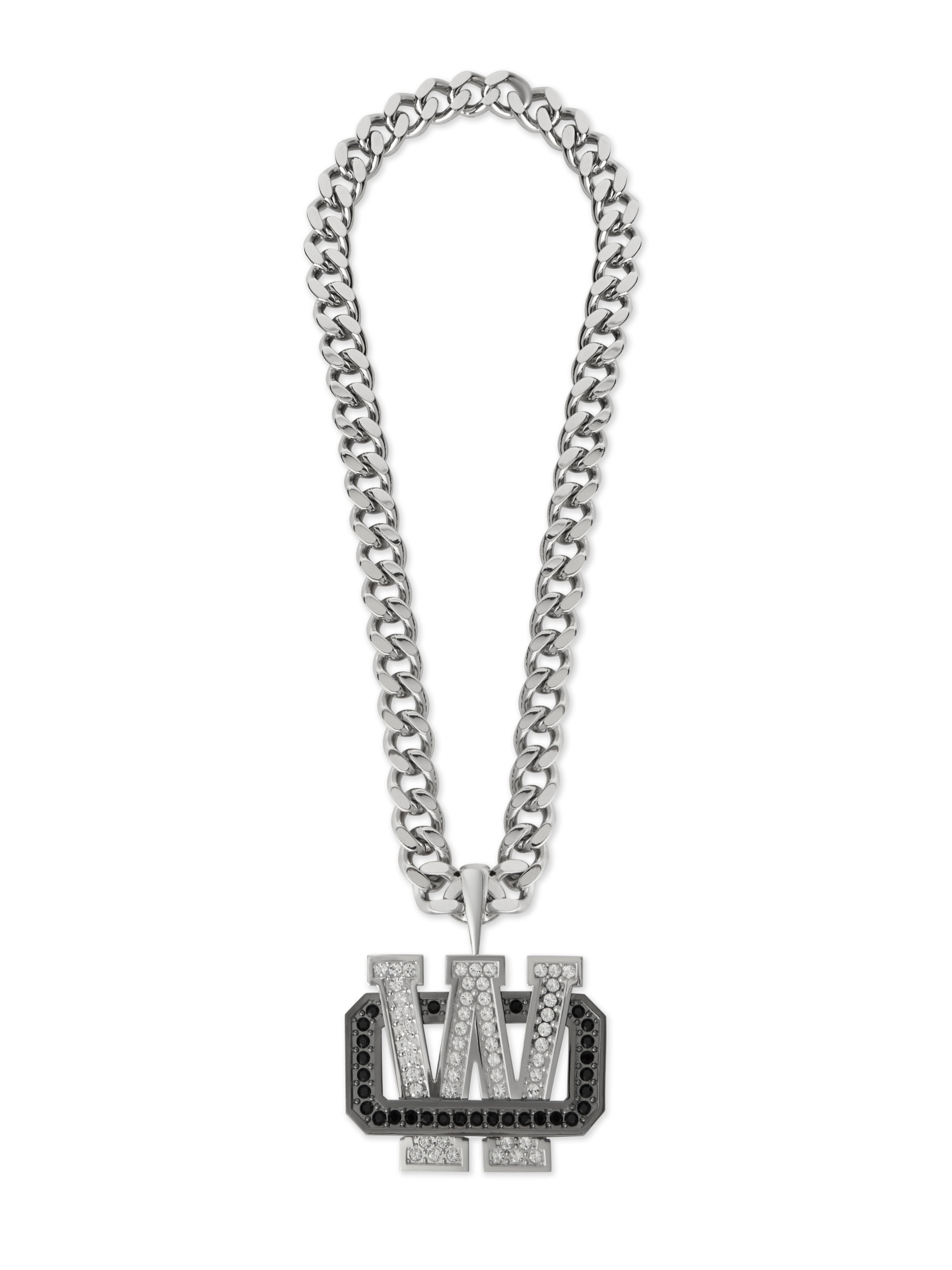 Off-White Bling Strass Wall Chain