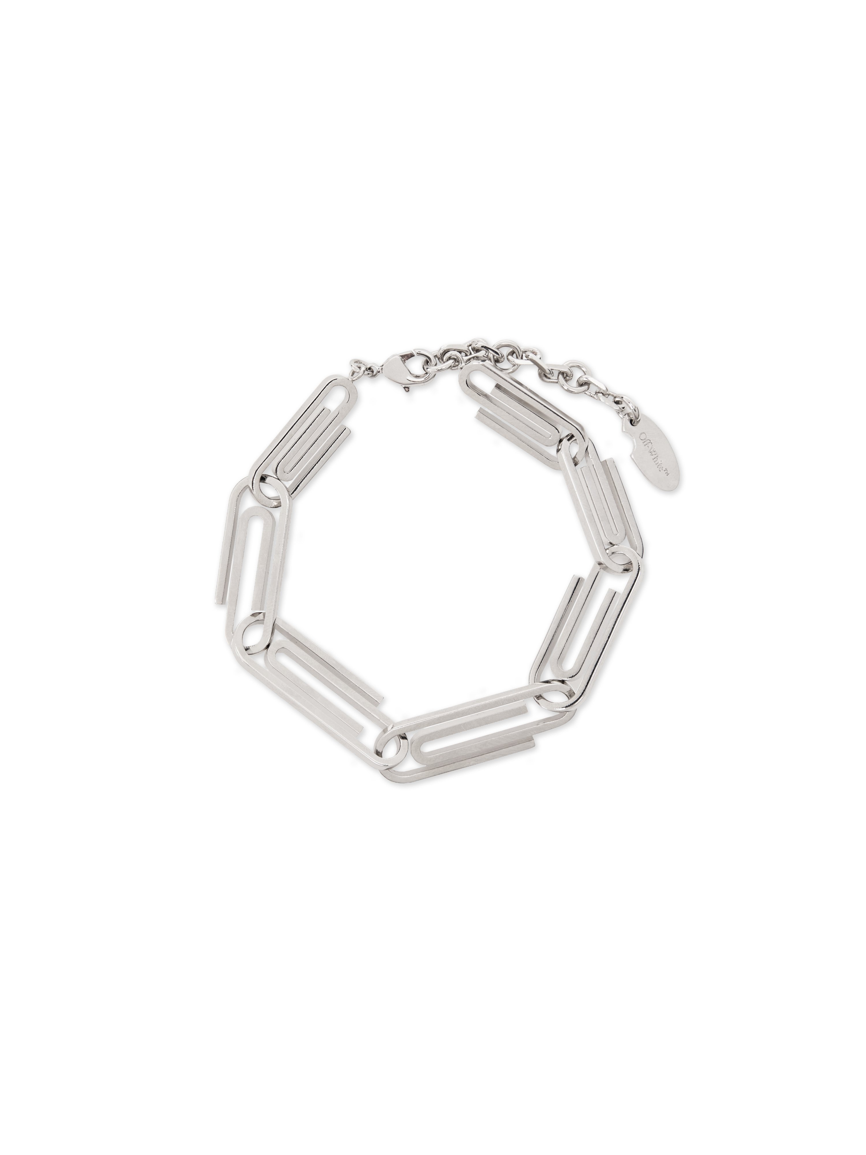OFF WHITE Paperclip Chain Bracelet - Male  O/s