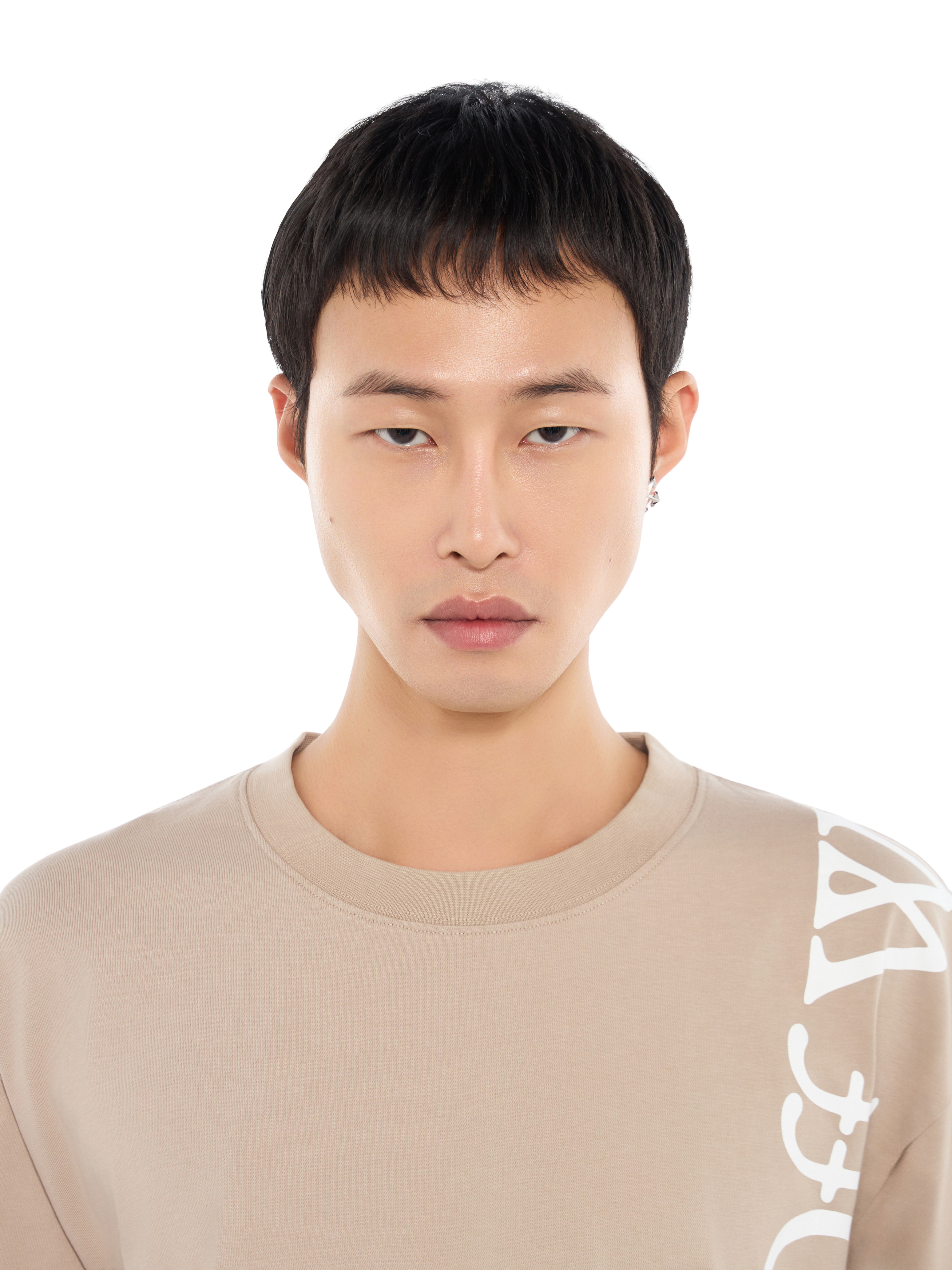 Off-White Arrow Mono Earring - Man T-Shirts Grey One Size - Immagine 2