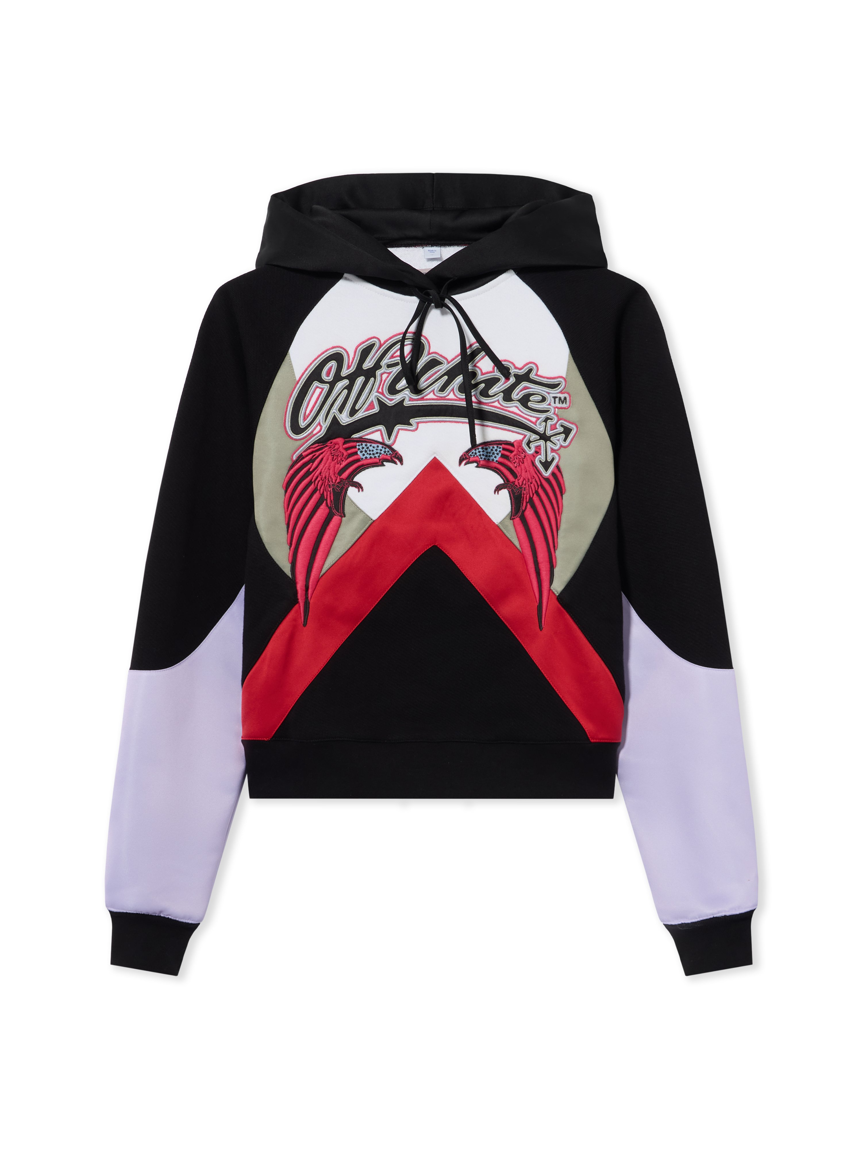 Off-White Double Eagle Color Block Hoodie
