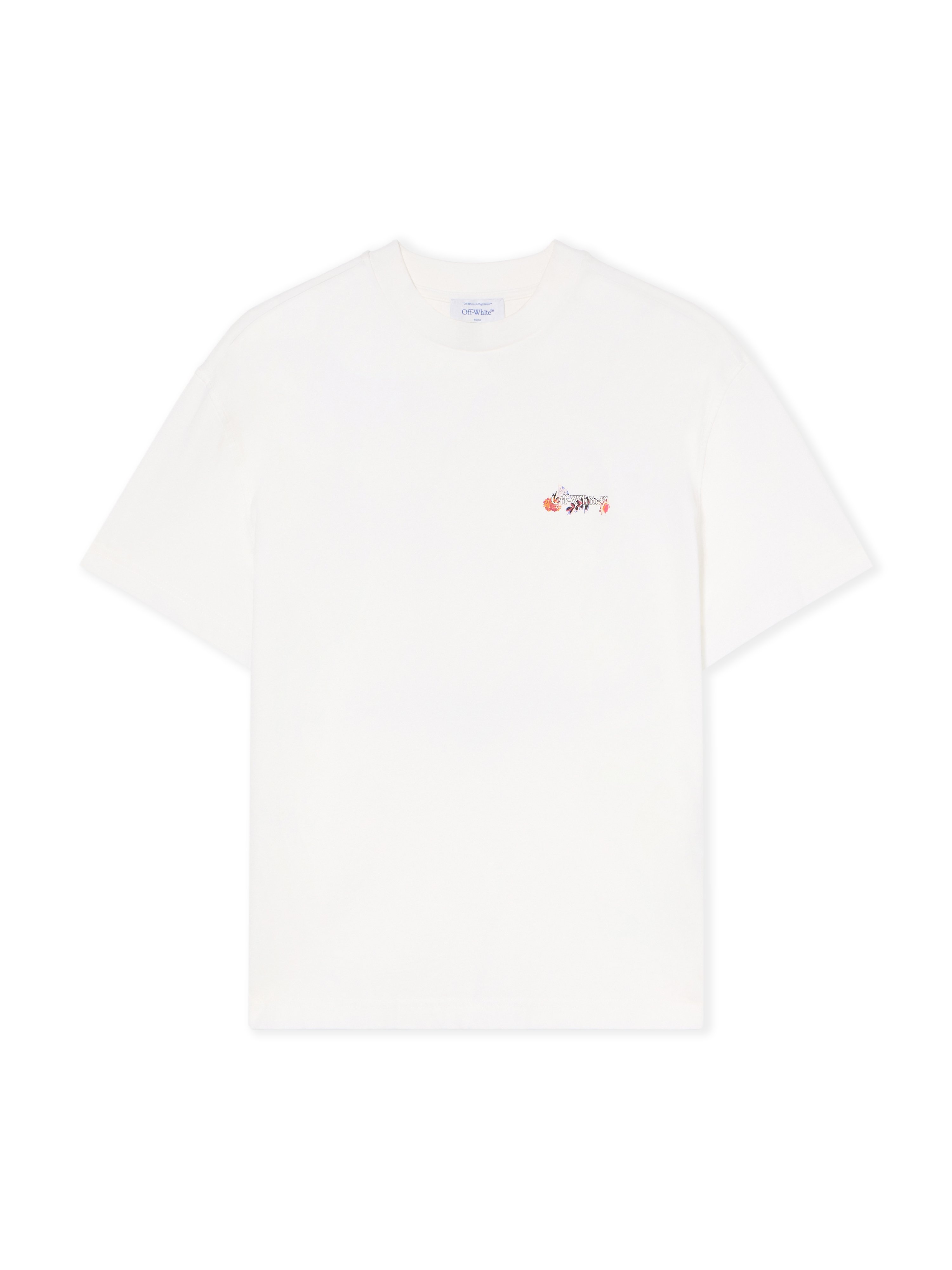 Off-white Flower Vase Regular Logo Tee In Multi