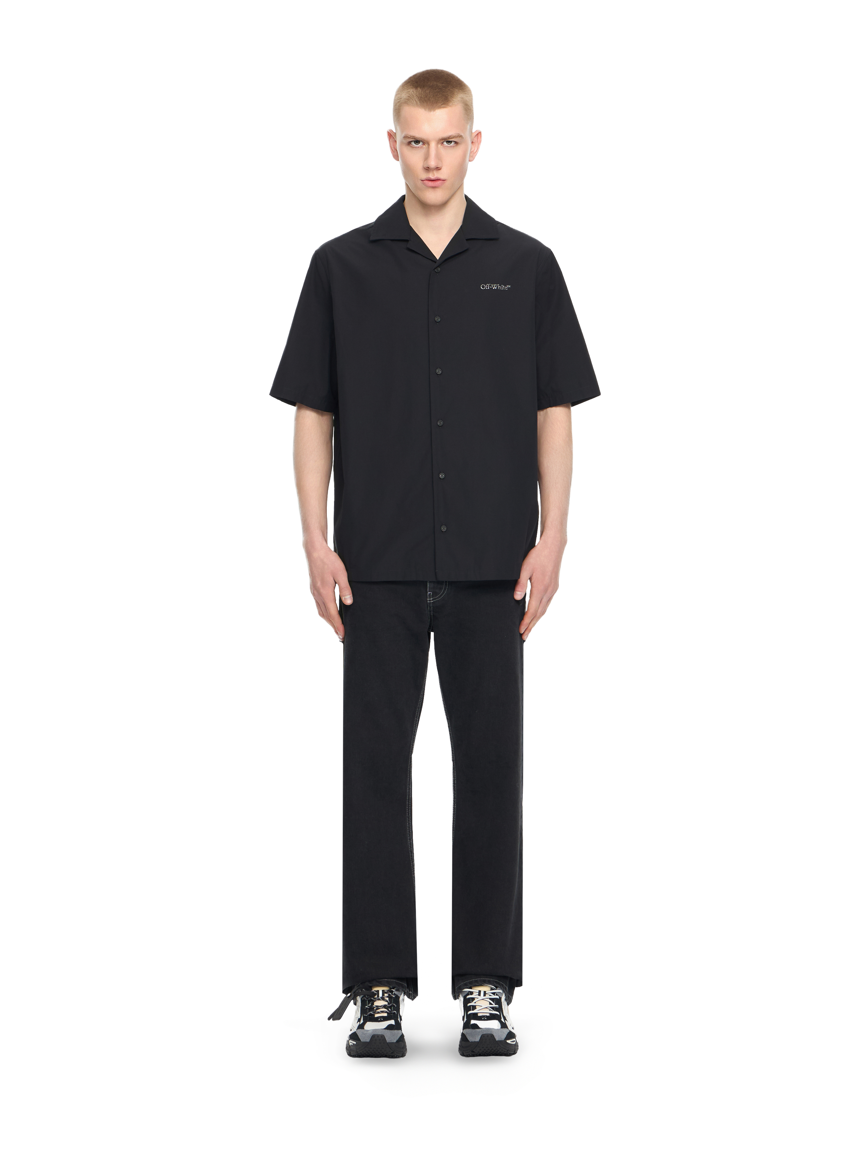 Off-White Metal Arrow Bowling Shirt